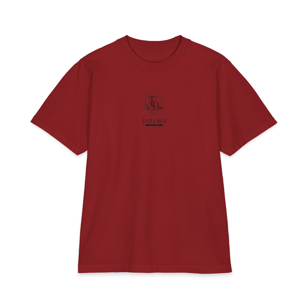 Elite Circle Graphic Tee — 'Elite Circle' Emblem Short Sleeve Shirt