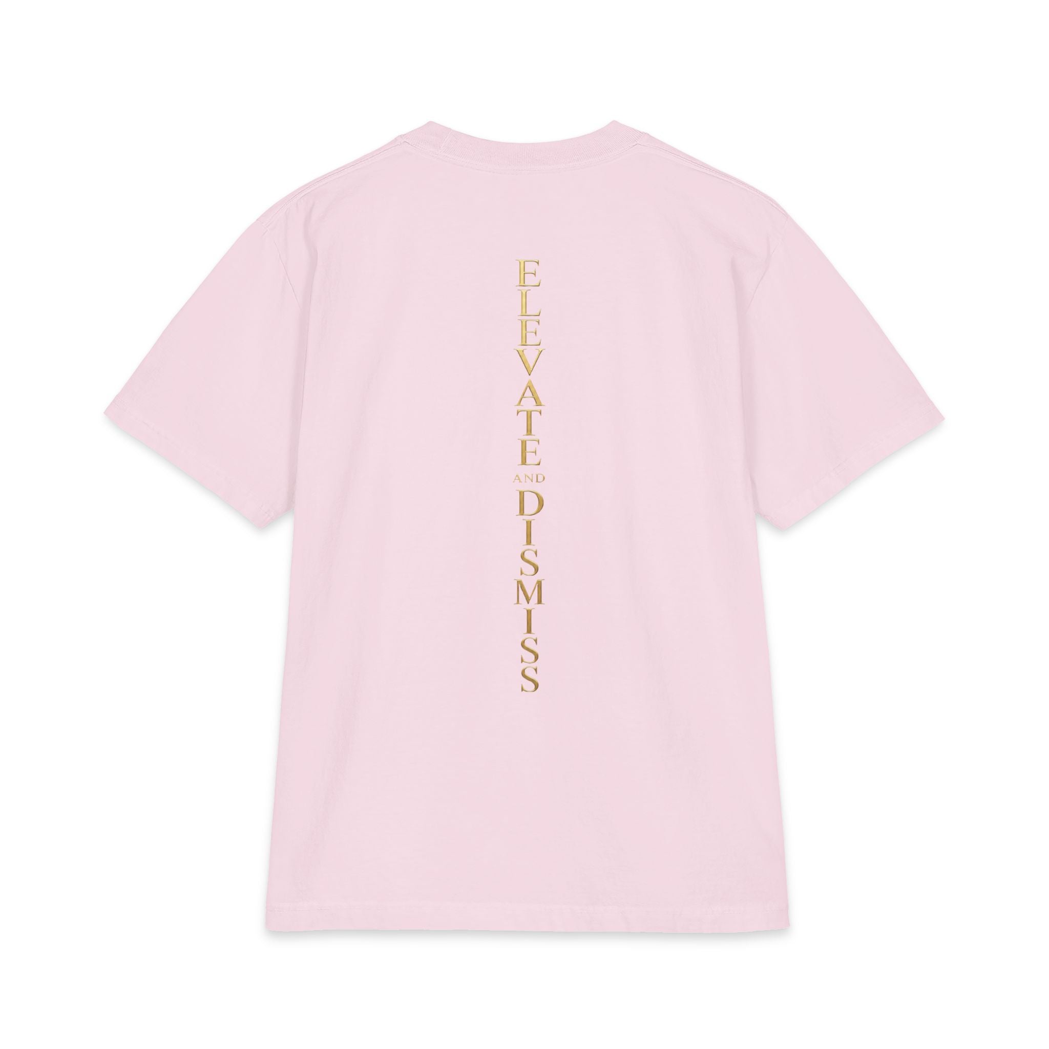 Elevate Dismiss Short Sleeve Tee — Minimal Gold Yoga / Spiritual Shirt