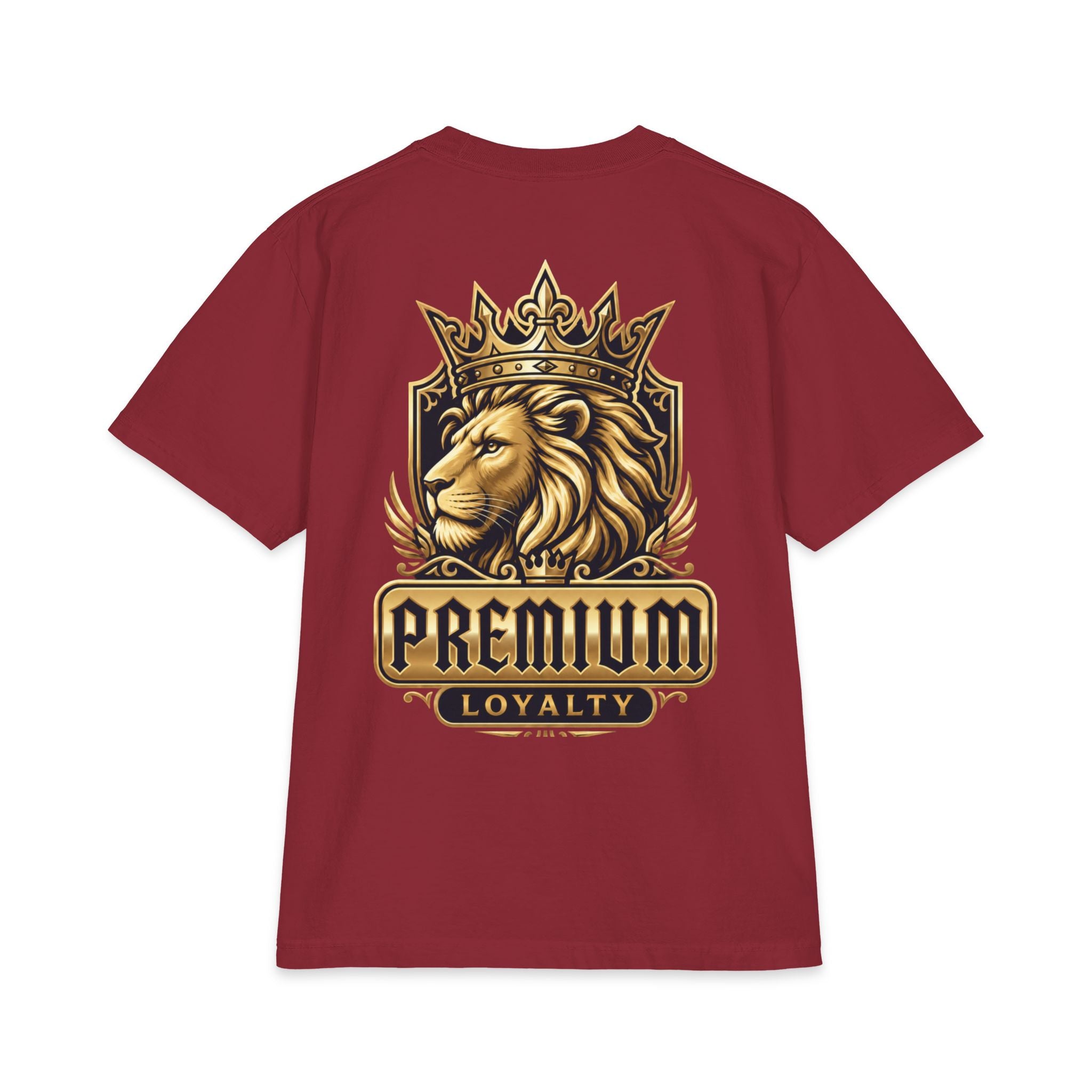 Premium Loyalty Lion T-Shirt — Crowned King Graphic Tee
