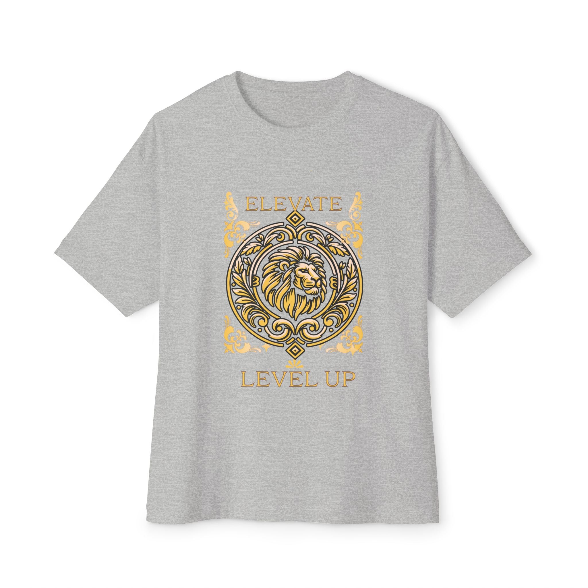 Elevate Level Up Lion Graphic Tee