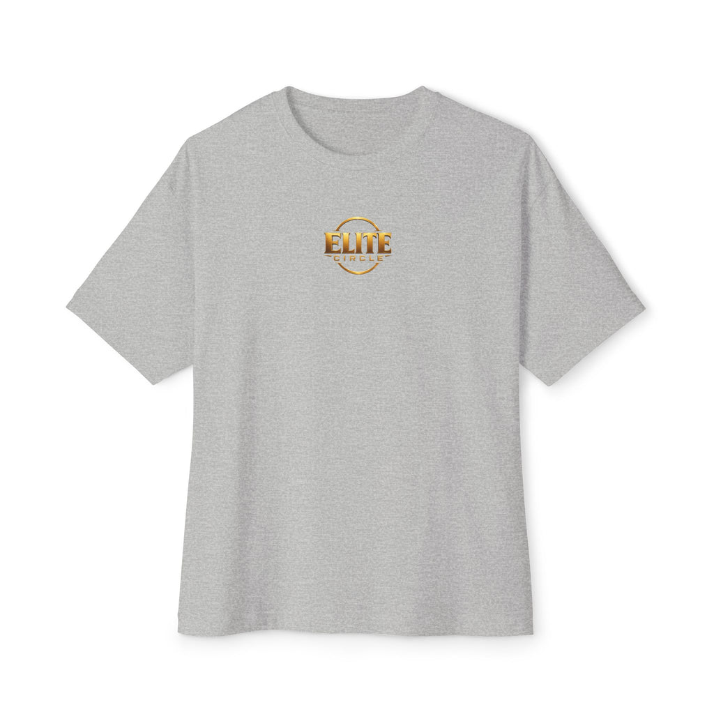 Elite Shield Tee — The Elite Few Gold Crest Oversized T‑Shirt