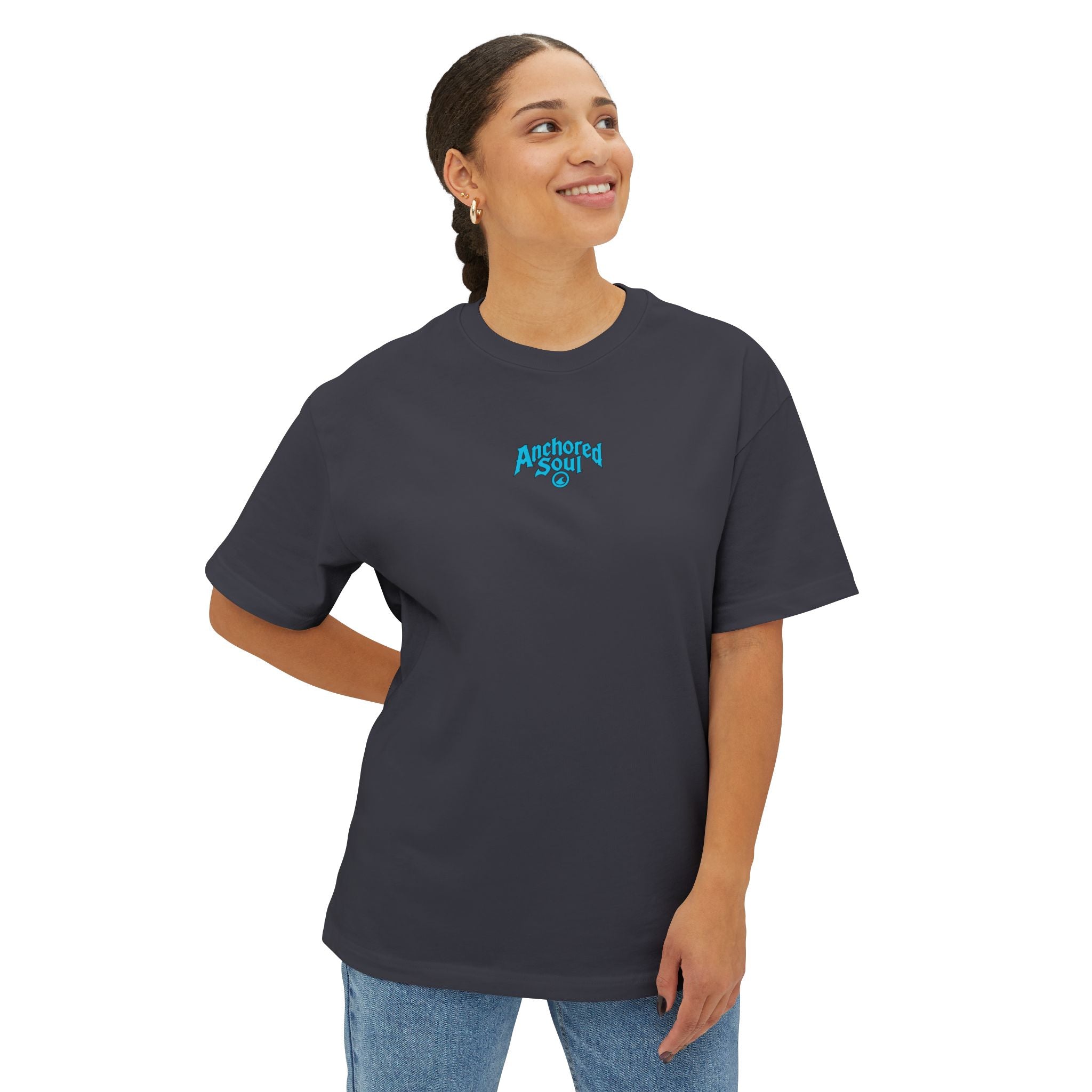 Anchored Soul Octopus Tee — Graphic Oversized Boxy T-Shirt