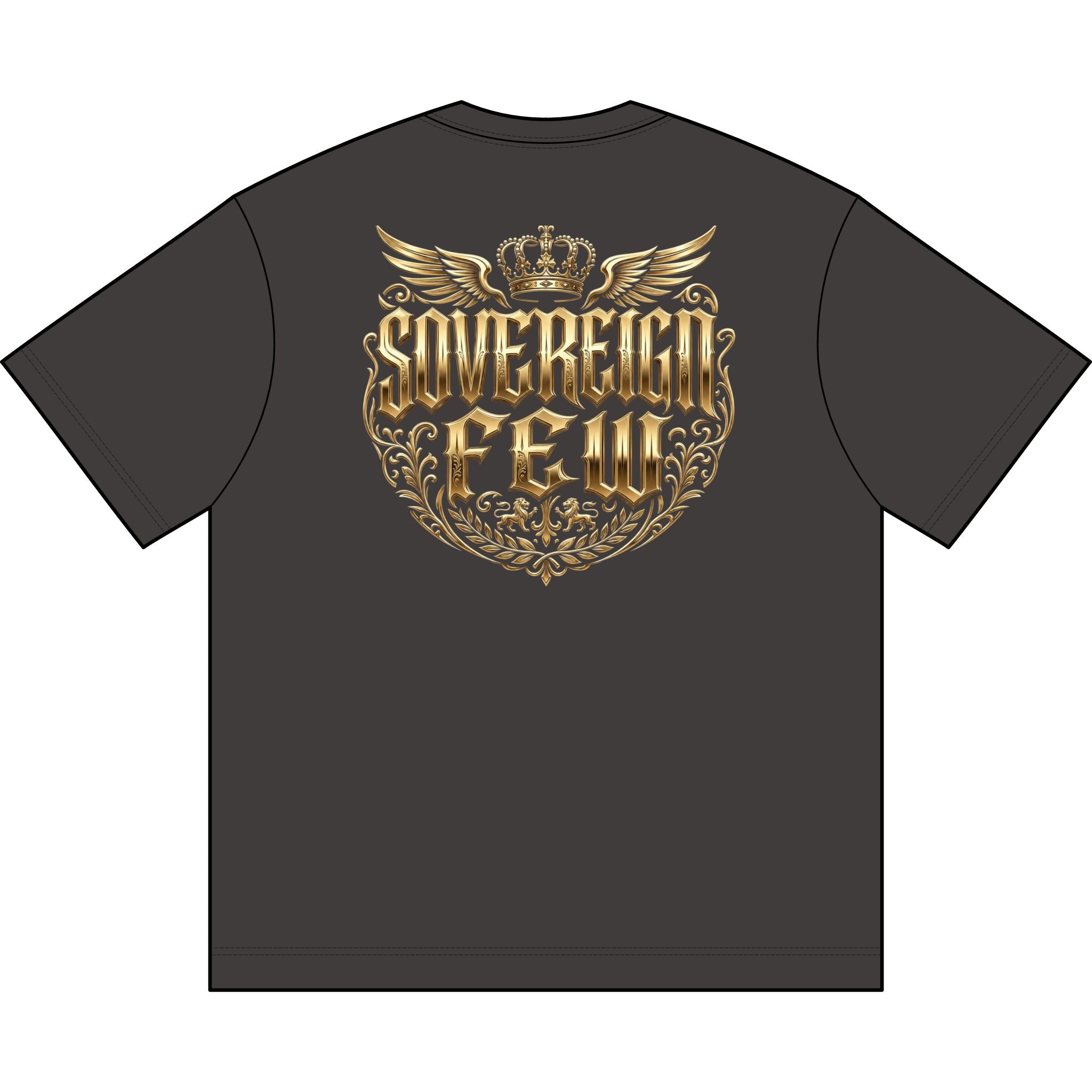 Sovereign Few Gold Crest Boxy Tee