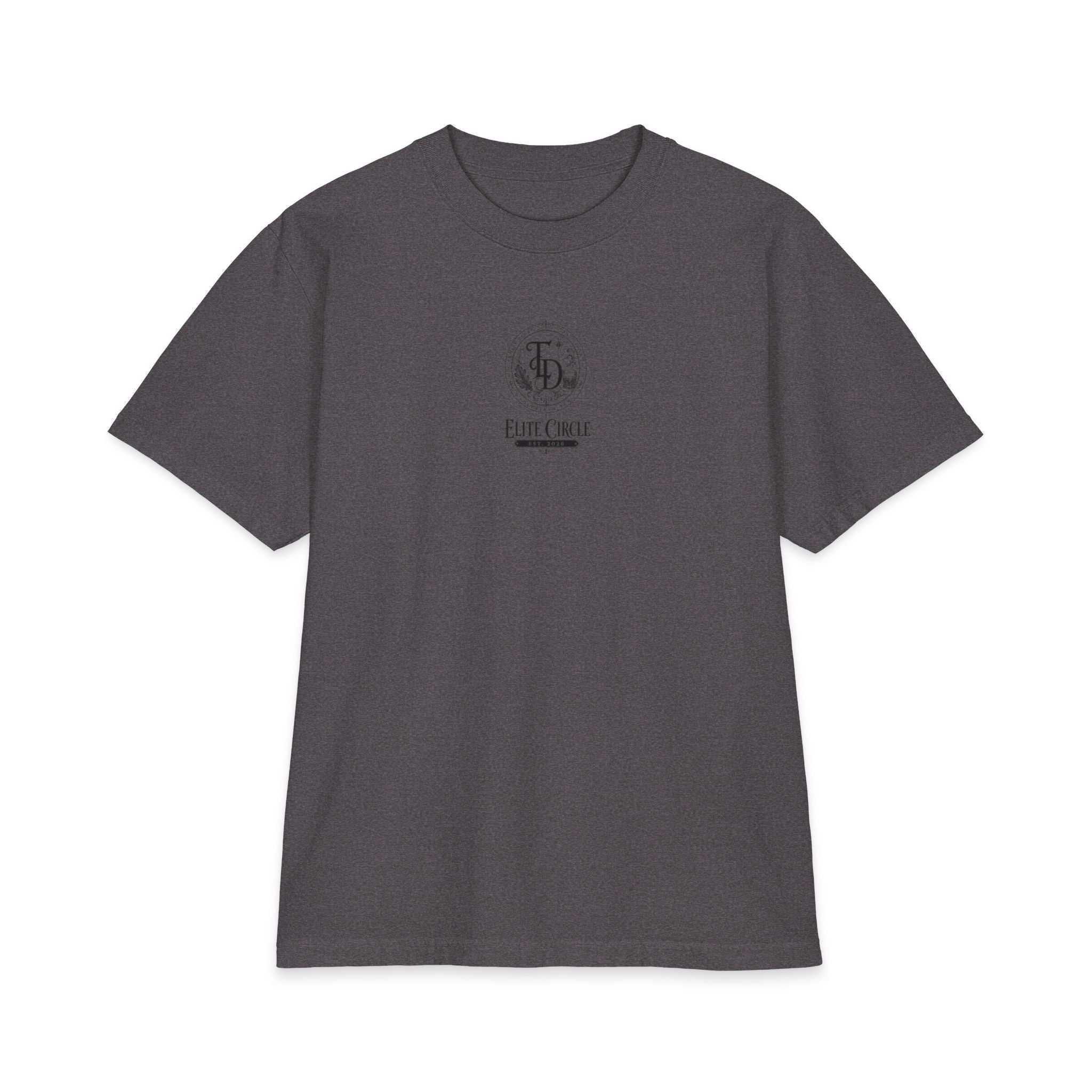 Elite Circle Graphic Tee — 'Elite Circle' Emblem Short Sleeve Shirt