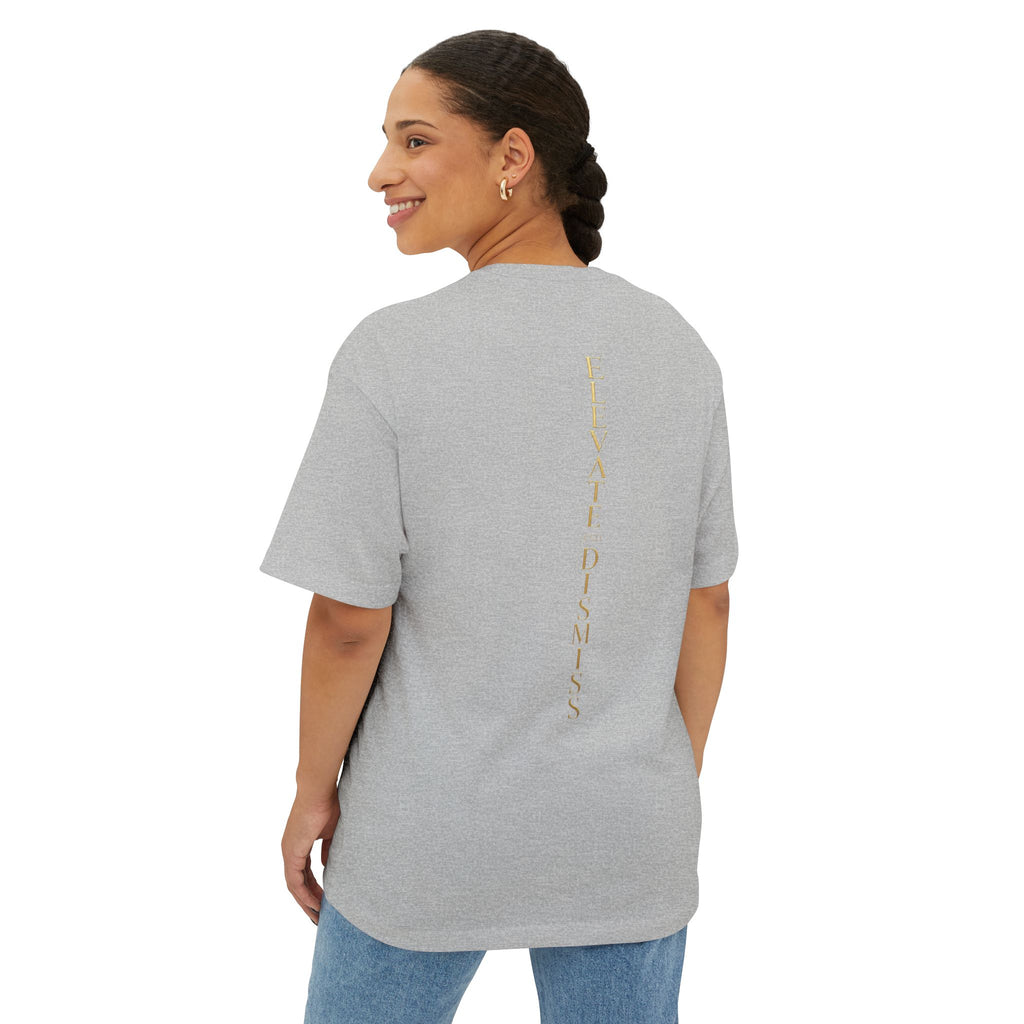 Elevate Dismiss Short Sleeve Tee — Minimal Gold Yoga / Spiritual Shirt