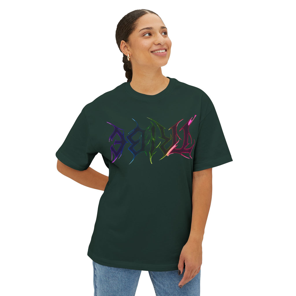 Hammerhead Shark Tee — Tribal Neon Hammerhead Graphic Shirt
