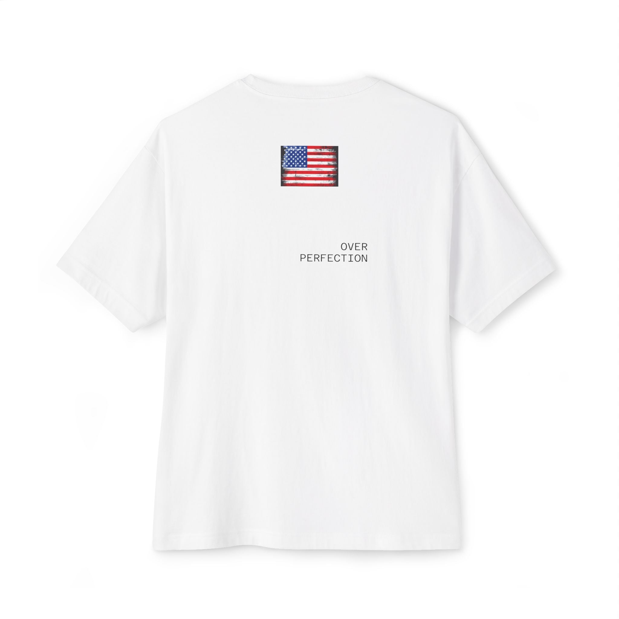 America Flag T-Shirt — Vintage USA Graphic Tee (Front 'AMERICA' & Back Flag)