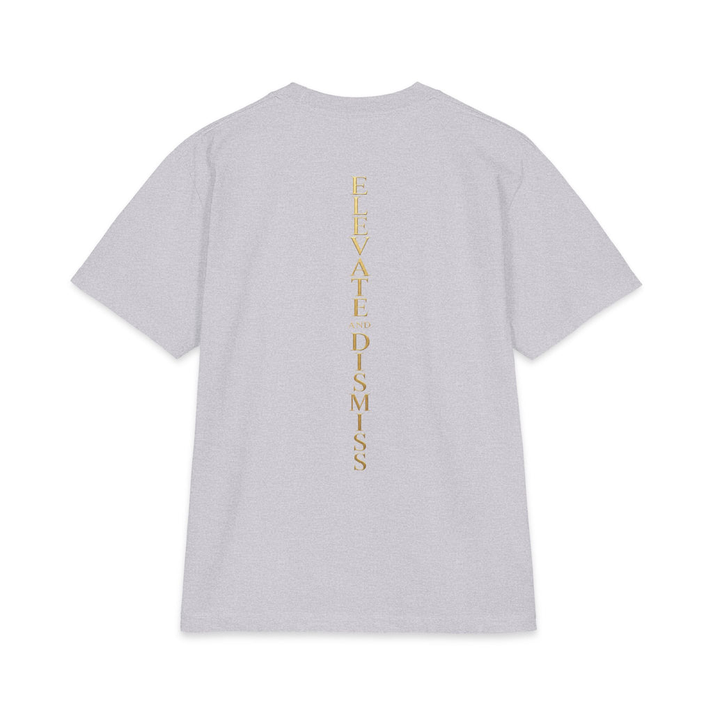 Elevate Dismiss Short Sleeve Tee — Minimal Gold Yoga / Spiritual Shirt