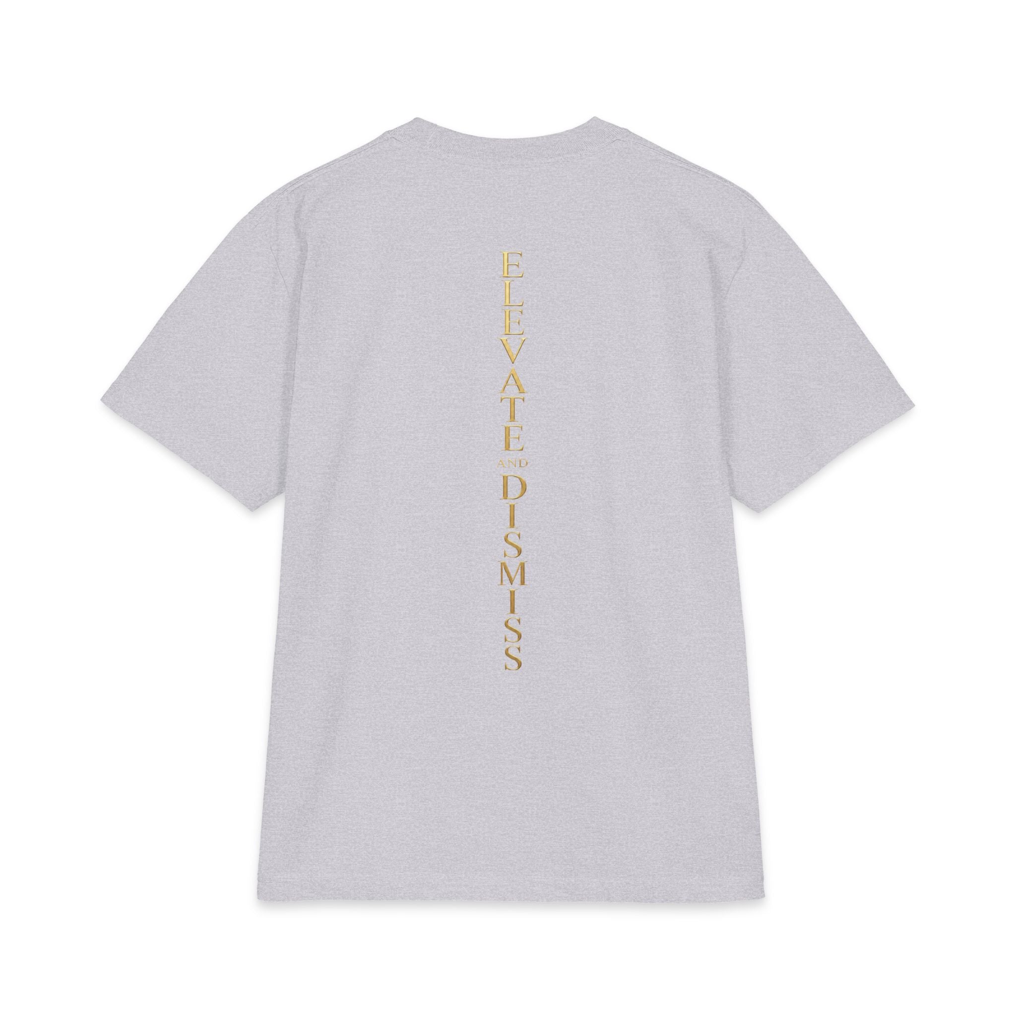 Elevate Dismiss Short Sleeve Tee — Minimal Gold Yoga / Spiritual Shirt