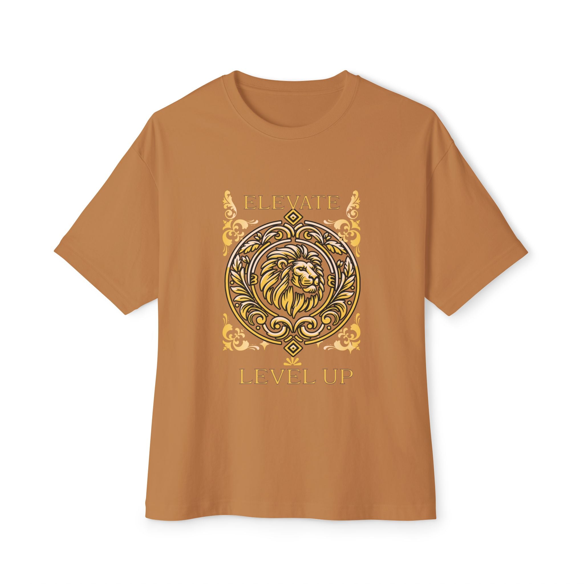 Elevate Level Up Lion Graphic Tee