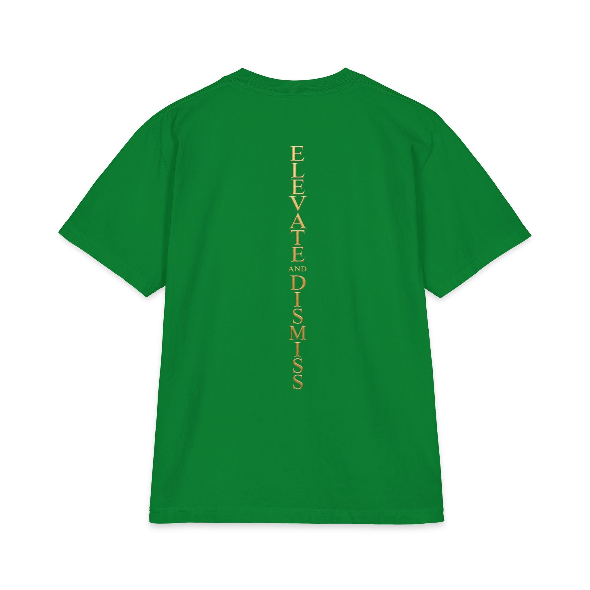 Elevate Dismiss Short Sleeve Tee — Minimal Gold Yoga / Spiritual Shirt