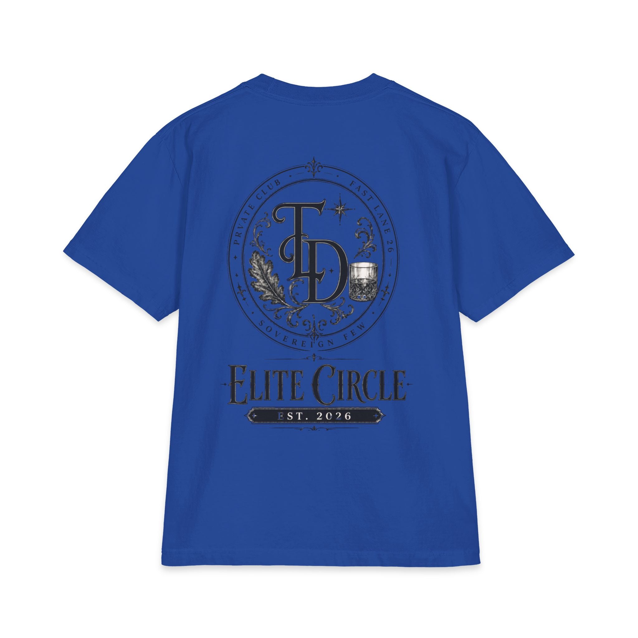 Elite Circle Graphic Tee — 'Elite Circle' Emblem Short Sleeve Shirt
