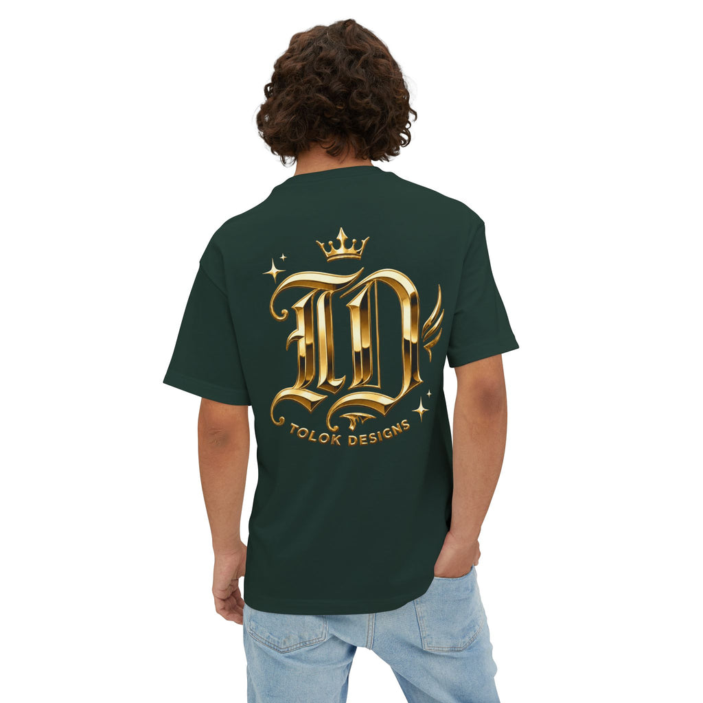 Level Up Gold Monogram Tee