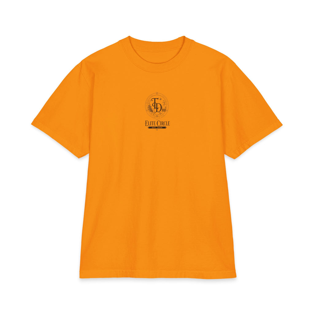 Elite Circle Graphic Tee — 'Elite Circle' Emblem Short Sleeve Shirt