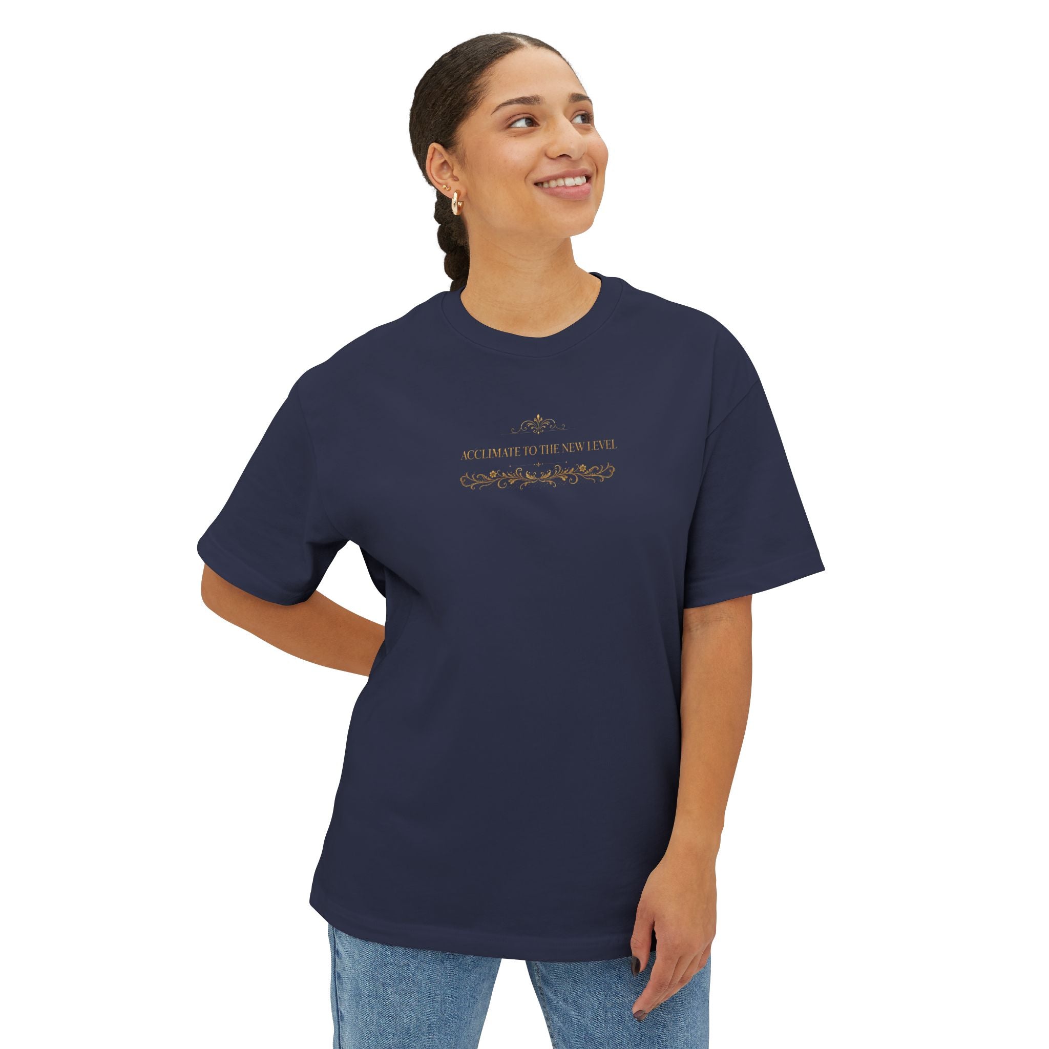 Elevate Dismiss Short Sleeve Tee — Minimal Gold Yoga / Spiritual Shirt