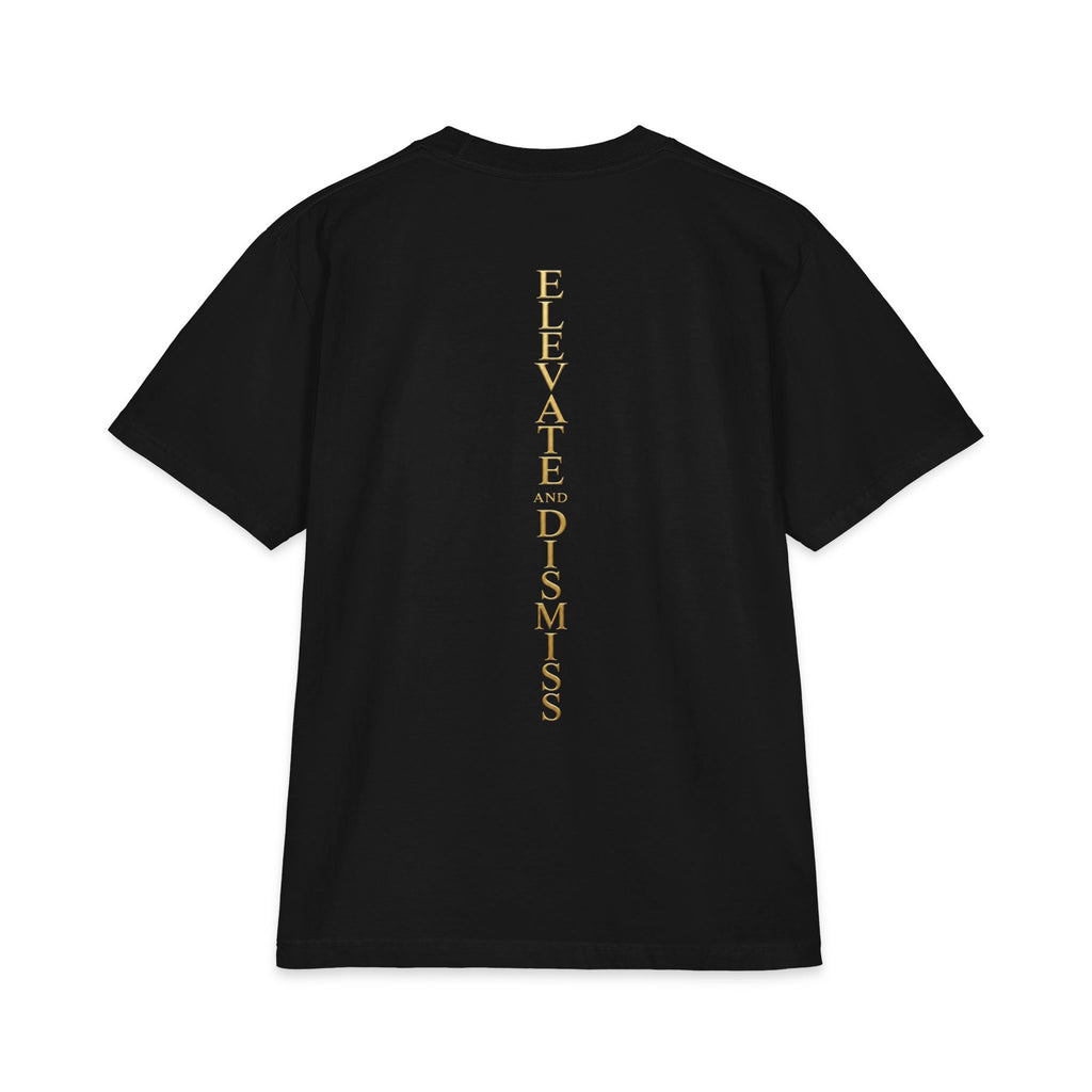 Elevate Dismiss Short Sleeve Tee — Minimal Gold Yoga / Spiritual Shirt
