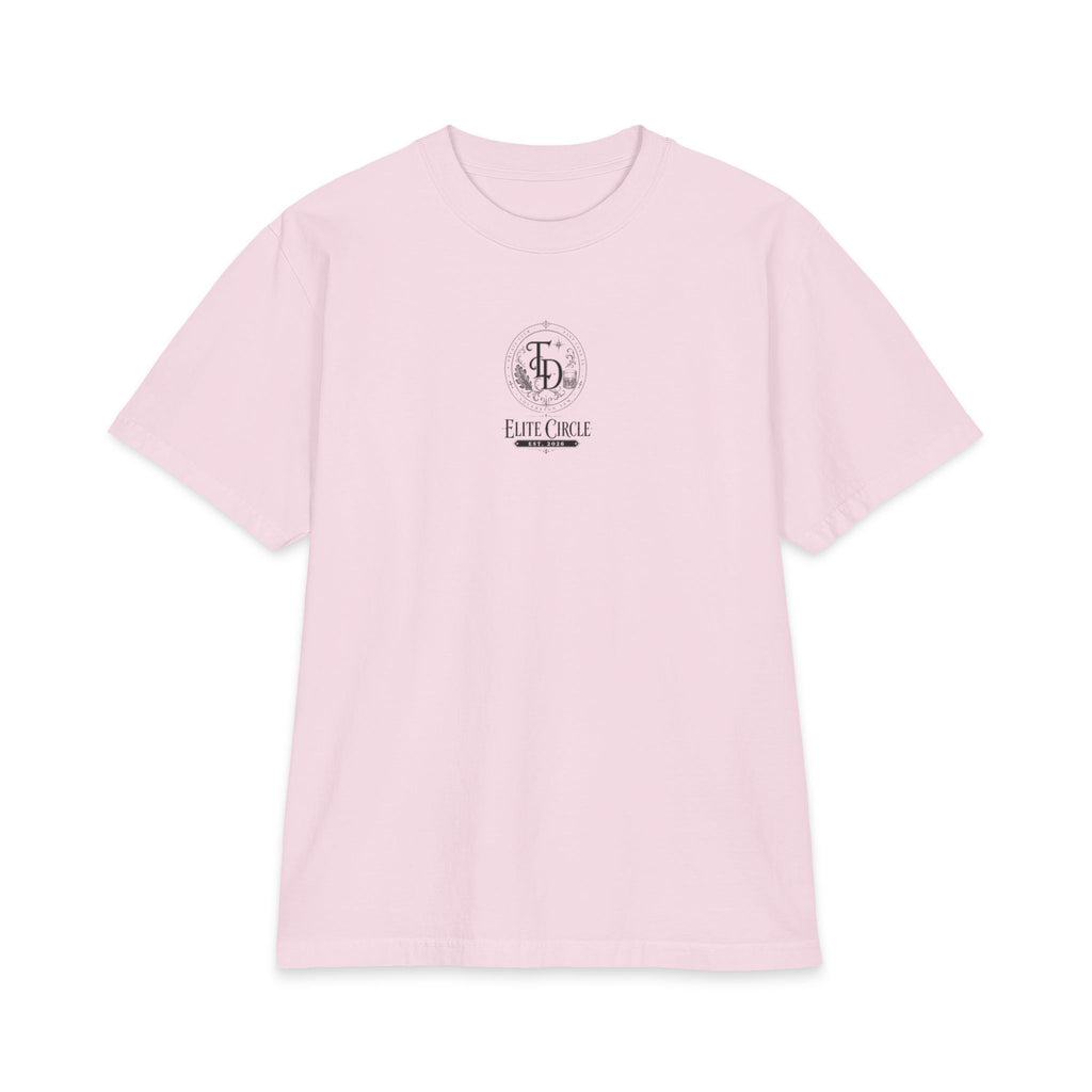 Elite Circle Graphic Tee — 'Elite Circle' Emblem Short Sleeve Shirt