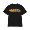 Sovereign Gold Cross T‑Shirt — Ornate Religious Graphic Tee