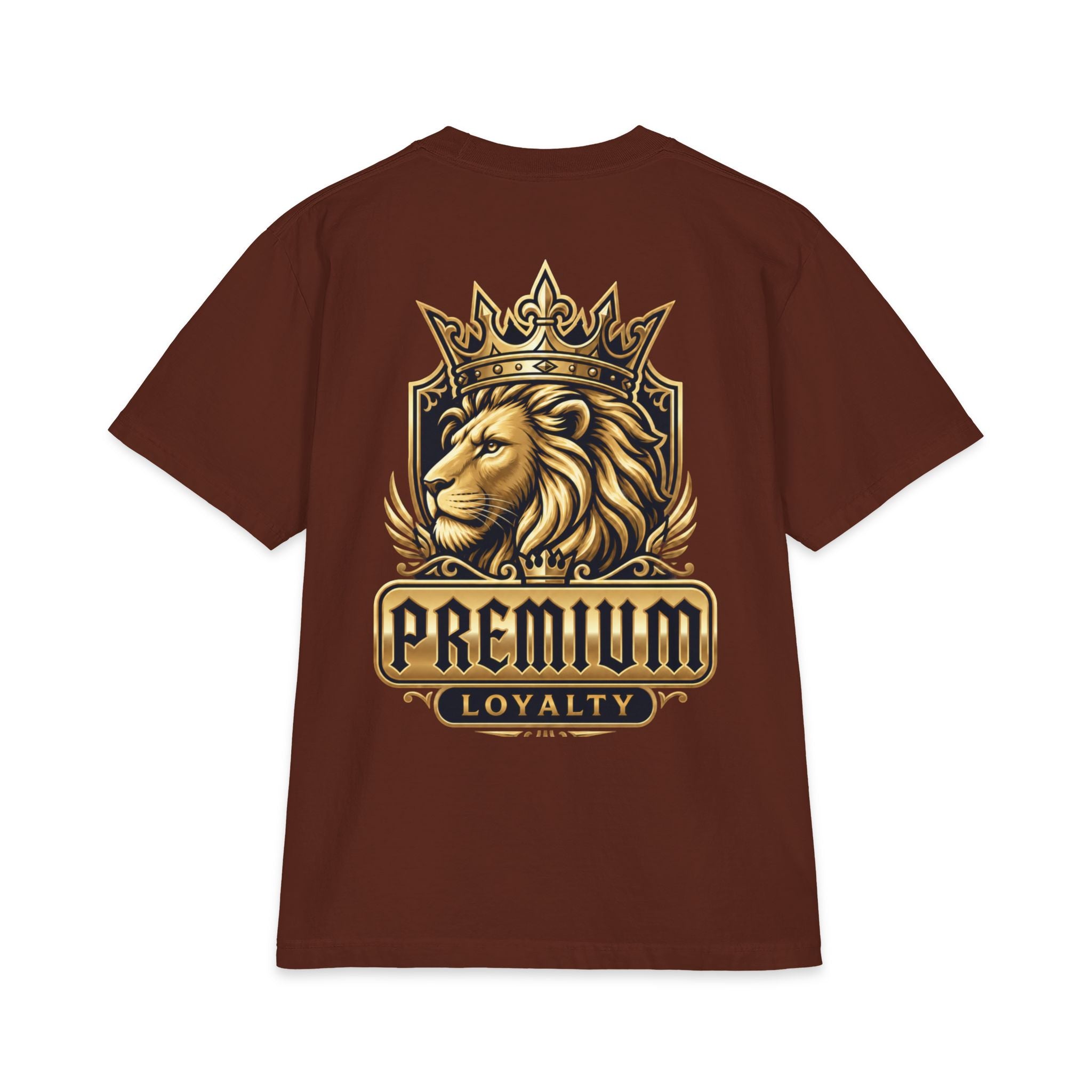 Premium Loyalty Lion T-Shirt — Crowned King Graphic Tee
