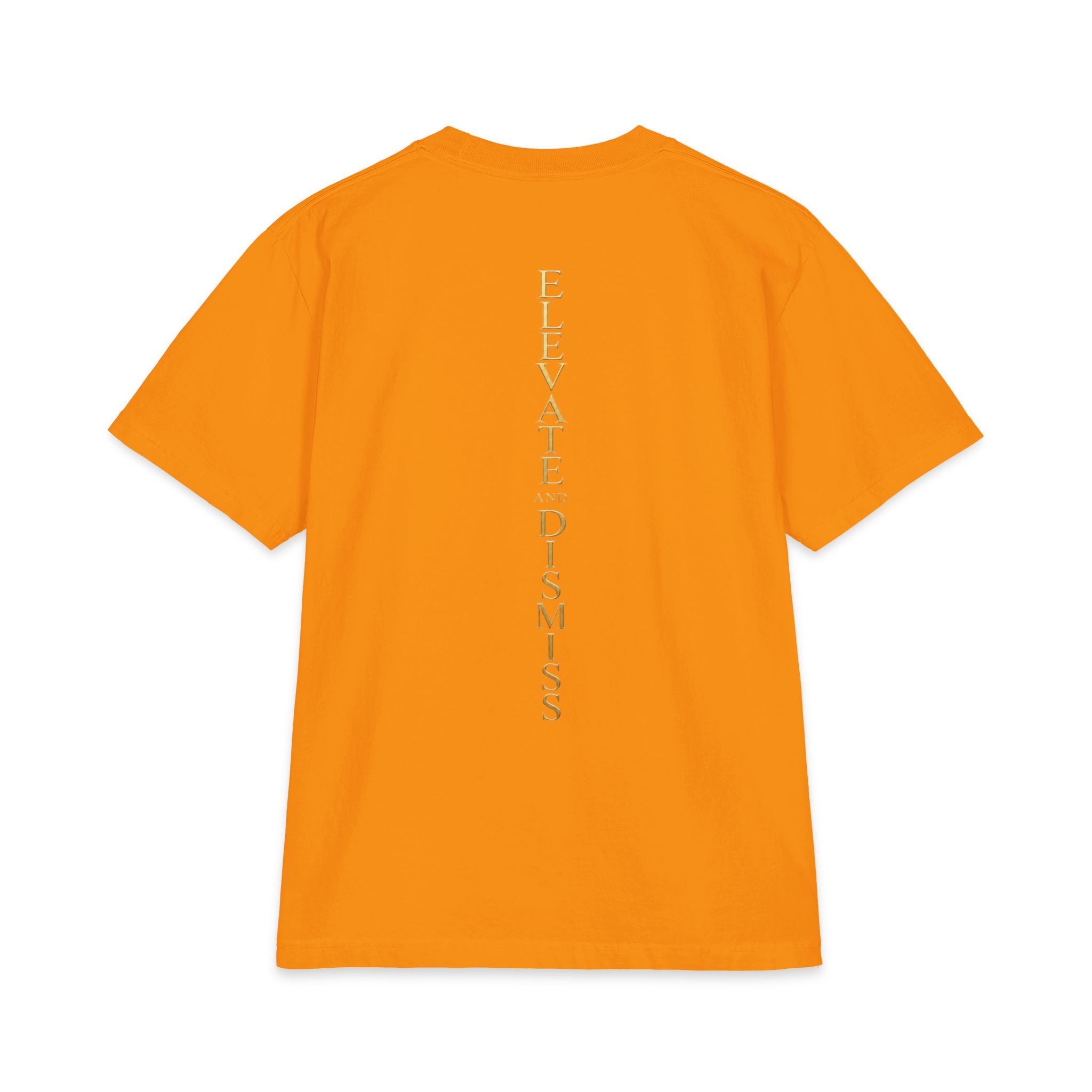 Elevate Dismiss Short Sleeve Tee — Minimal Gold Yoga / Spiritual Shirt