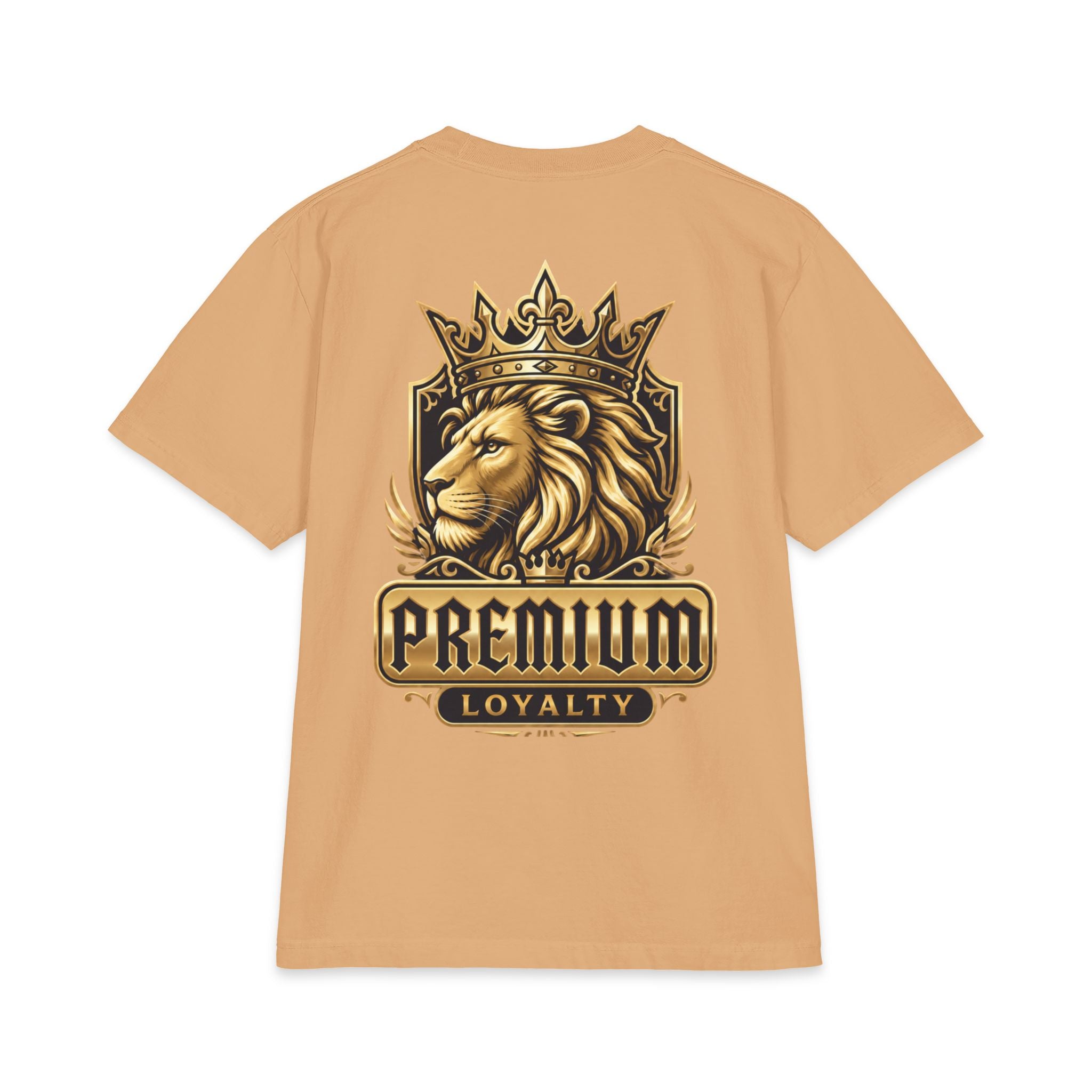 Premium Loyalty Lion T-Shirt — Crowned King Graphic Tee
