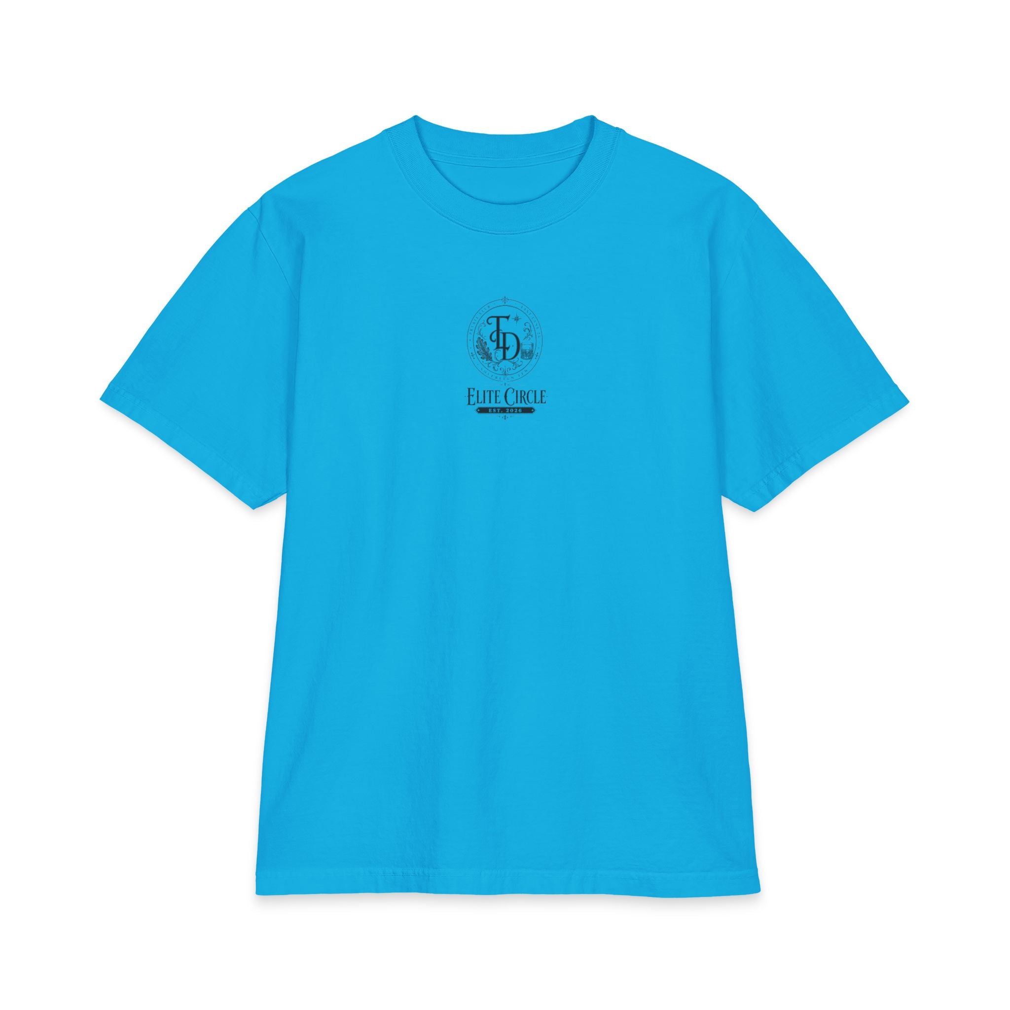 Elite Circle Graphic Tee — 'Elite Circle' Emblem Short Sleeve Shirt