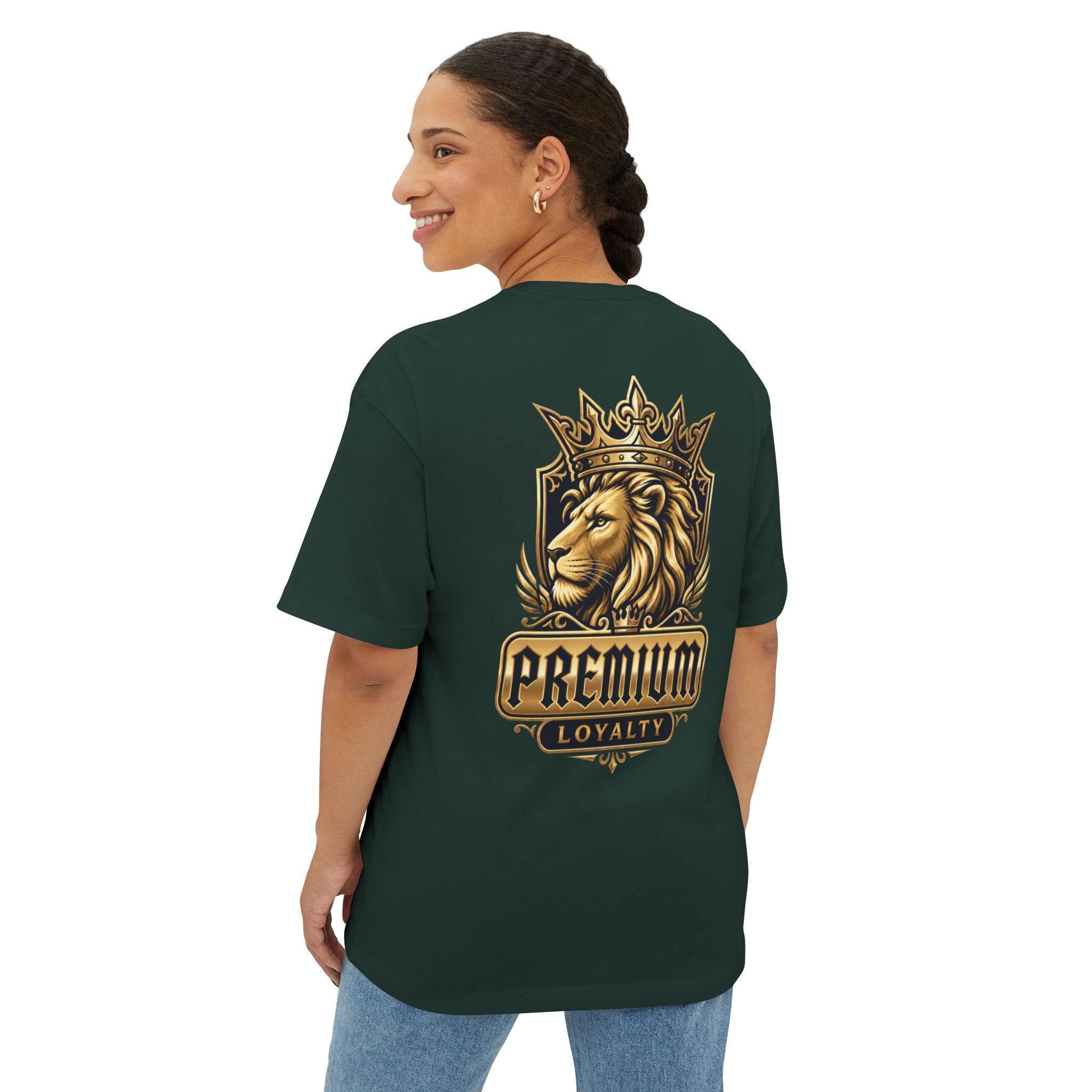 Premium Loyalty Lion T-Shirt — Crowned King Graphic Tee