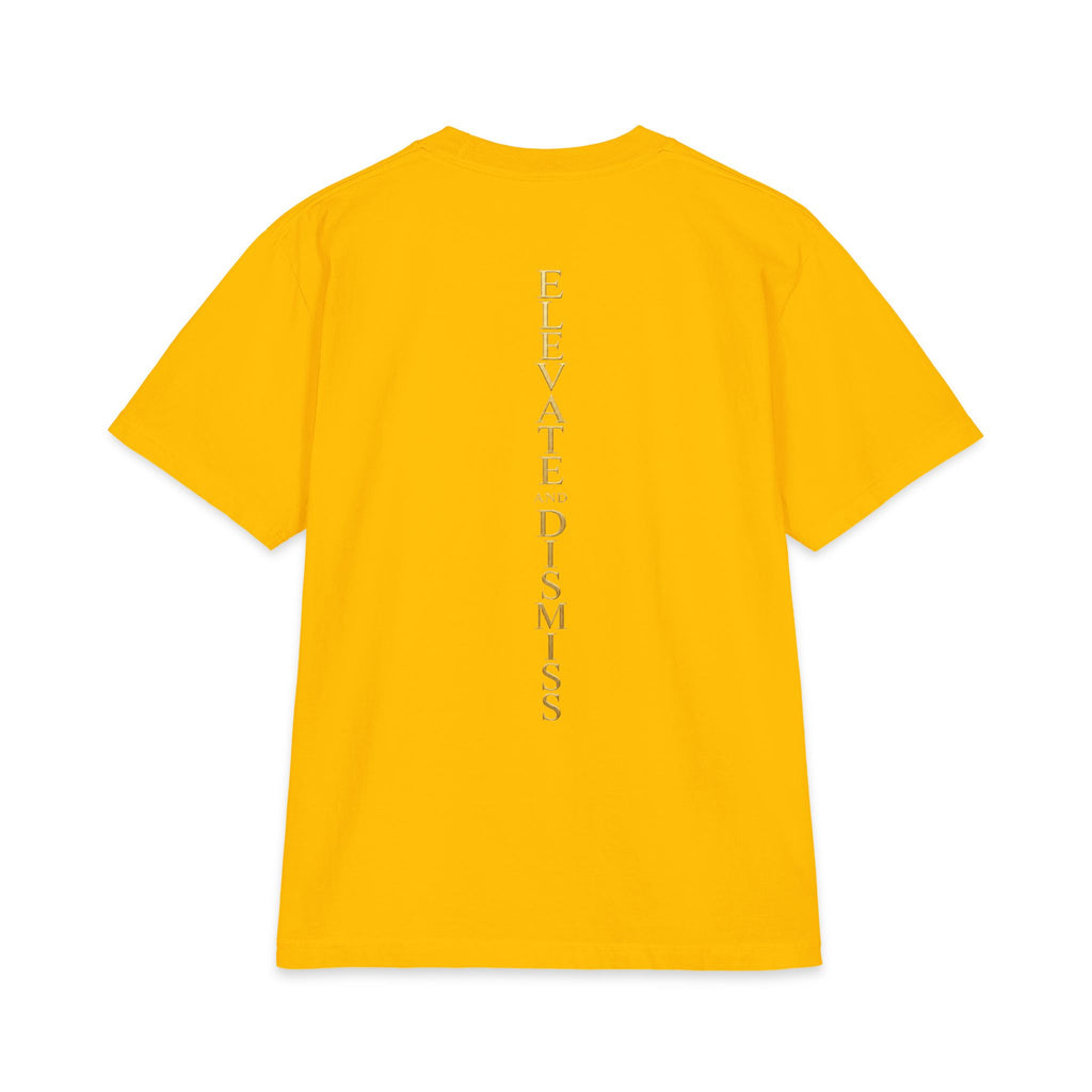 Elevate Dismiss Short Sleeve Tee — Minimal Gold Yoga / Spiritual Shirt