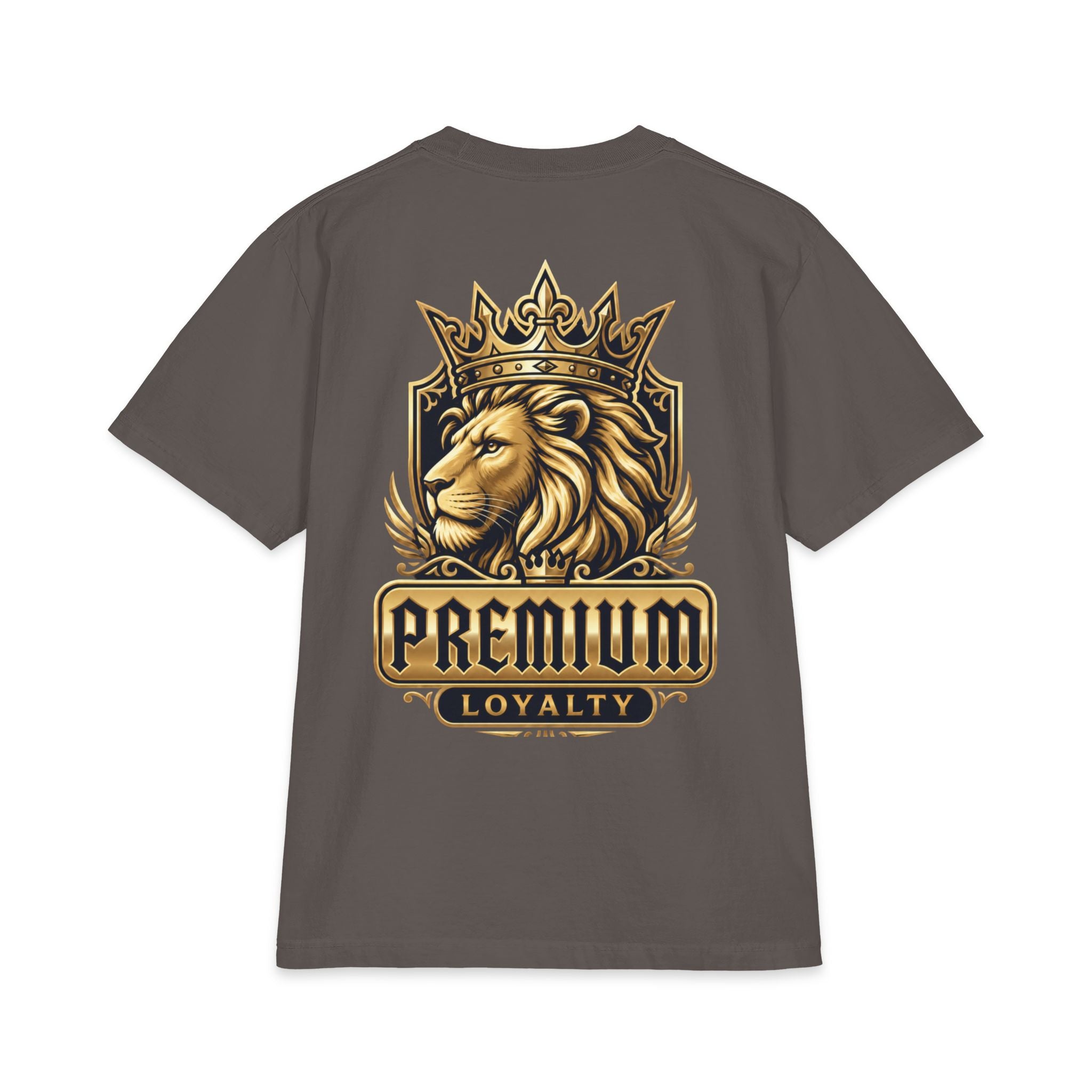 Premium Loyalty Lion T-Shirt — Crowned King Graphic Tee