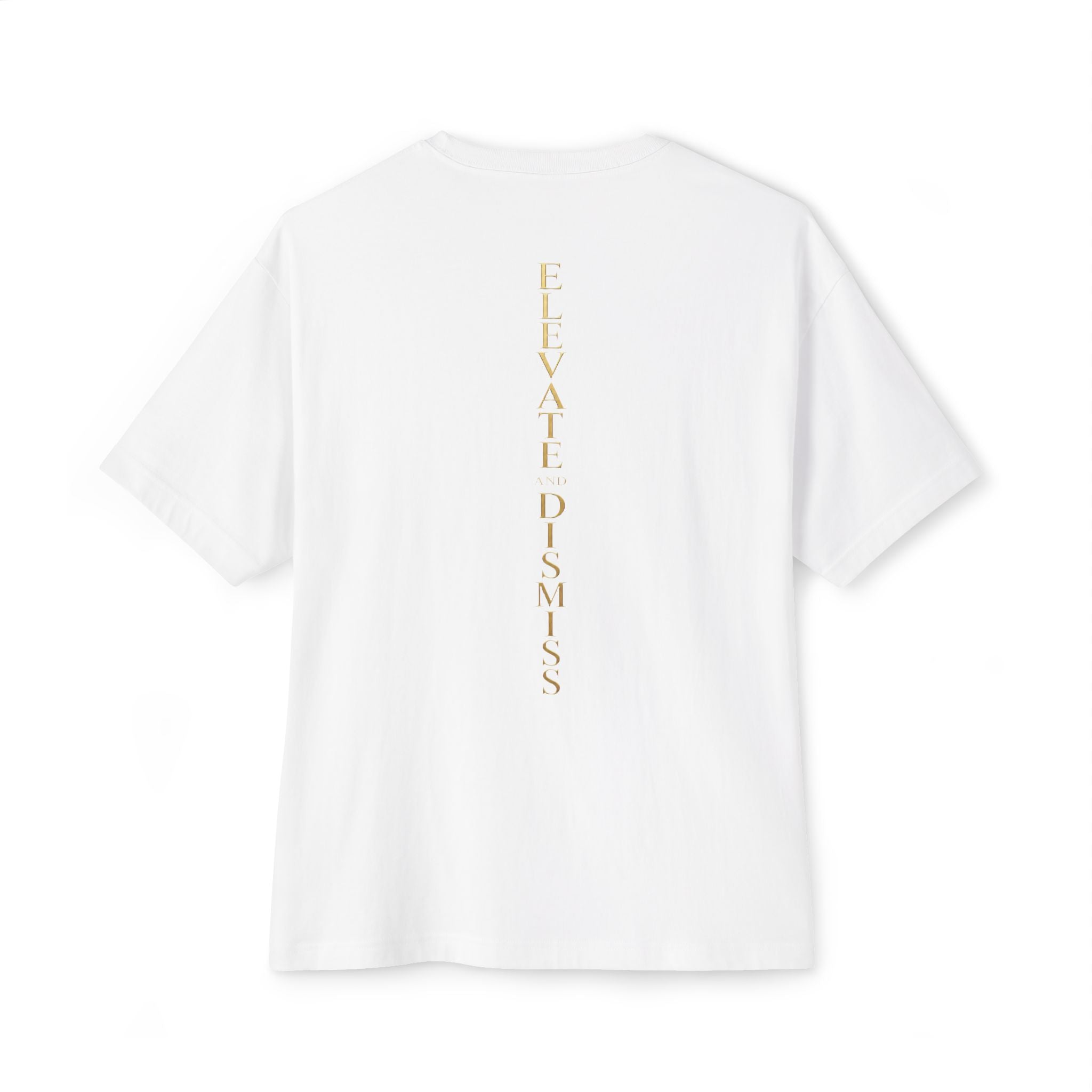 Elevate Dismiss Short Sleeve Tee — Minimal Gold Yoga / Spiritual Shirt