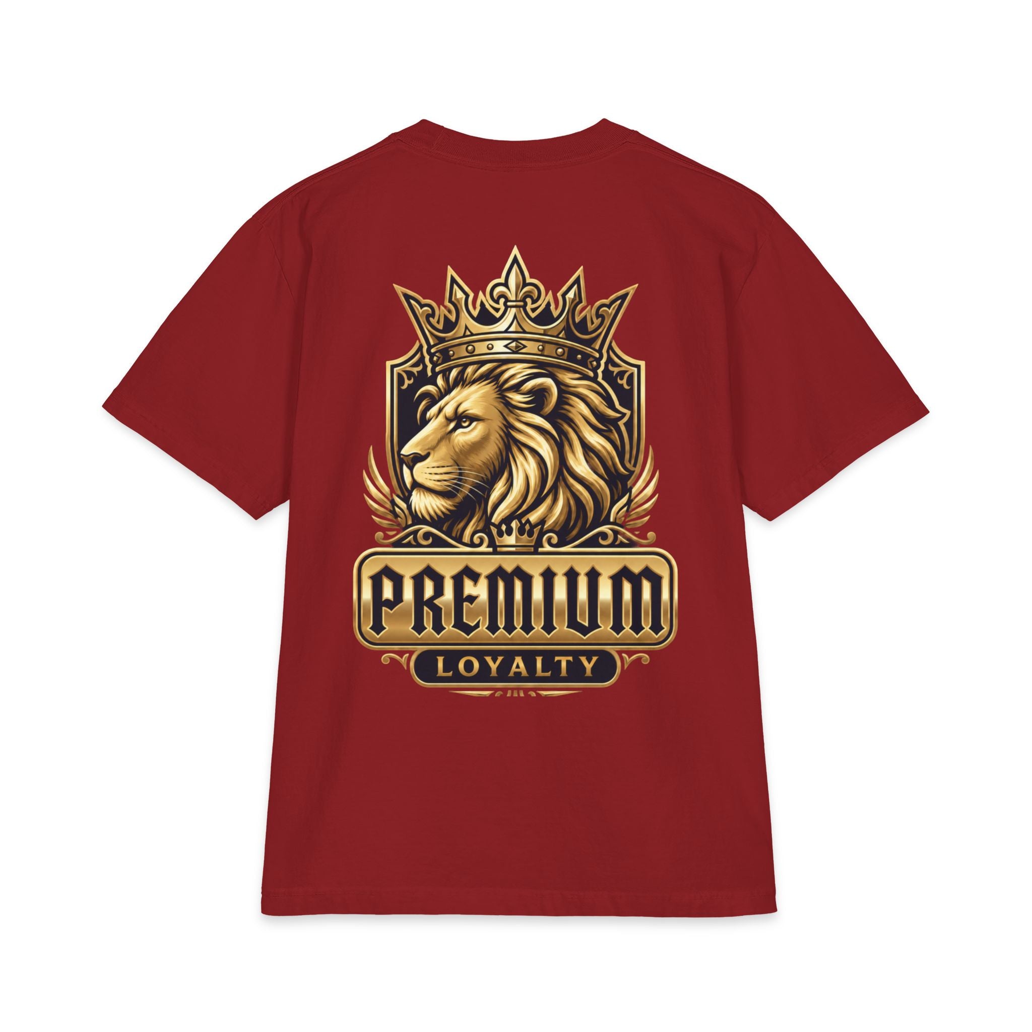 Premium Loyalty Lion T-Shirt — Crowned King Graphic Tee