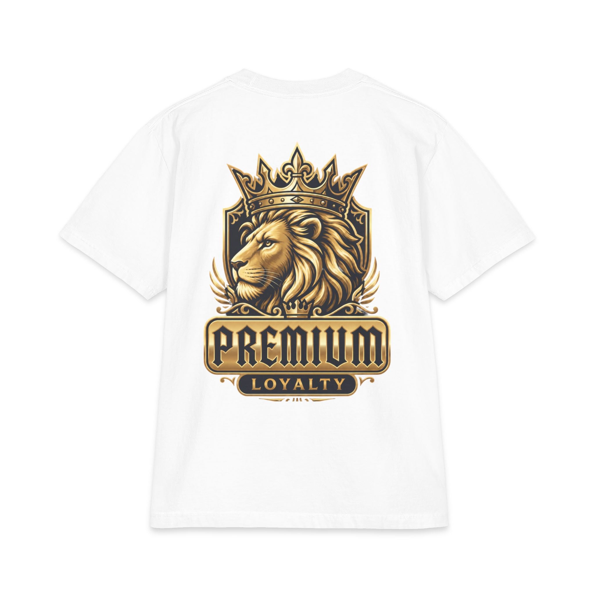 Premium Loyalty Lion T-Shirt — Crowned King Graphic Tee