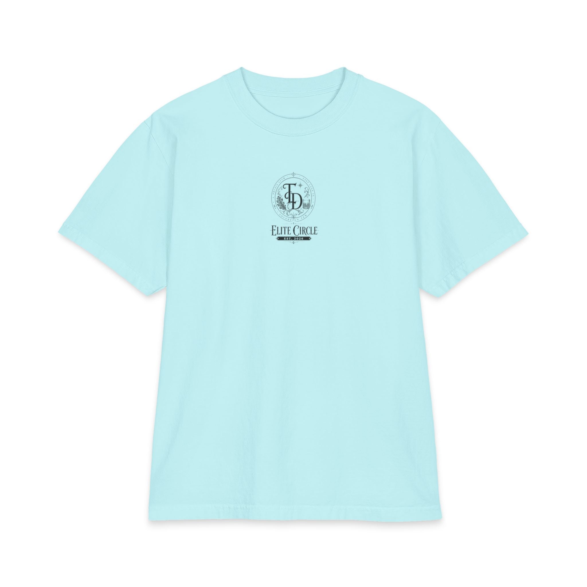 Elite Circle Graphic Tee — 'Elite Circle' Emblem Short Sleeve Shirt