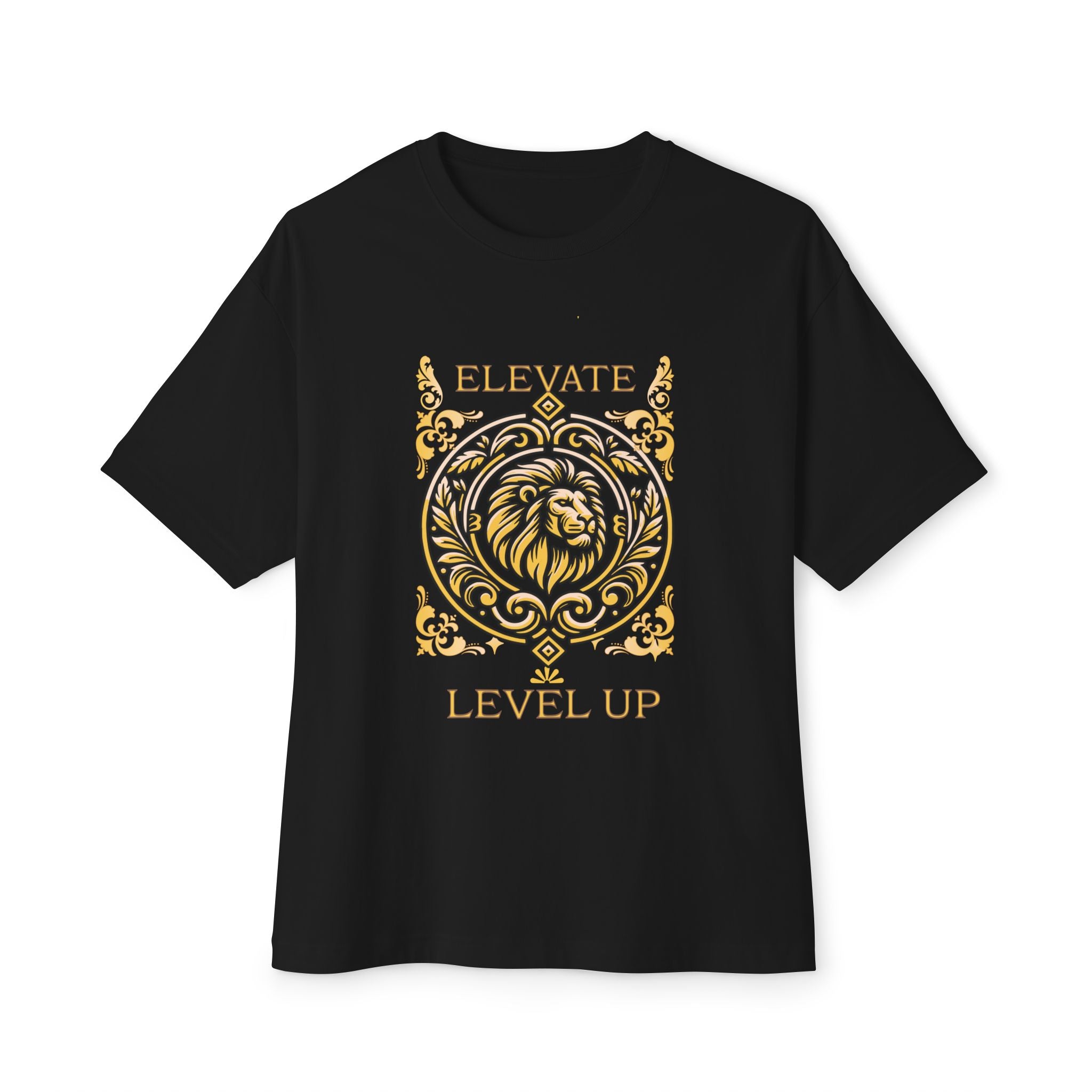 Elevate Level Up Lion Graphic Tee
