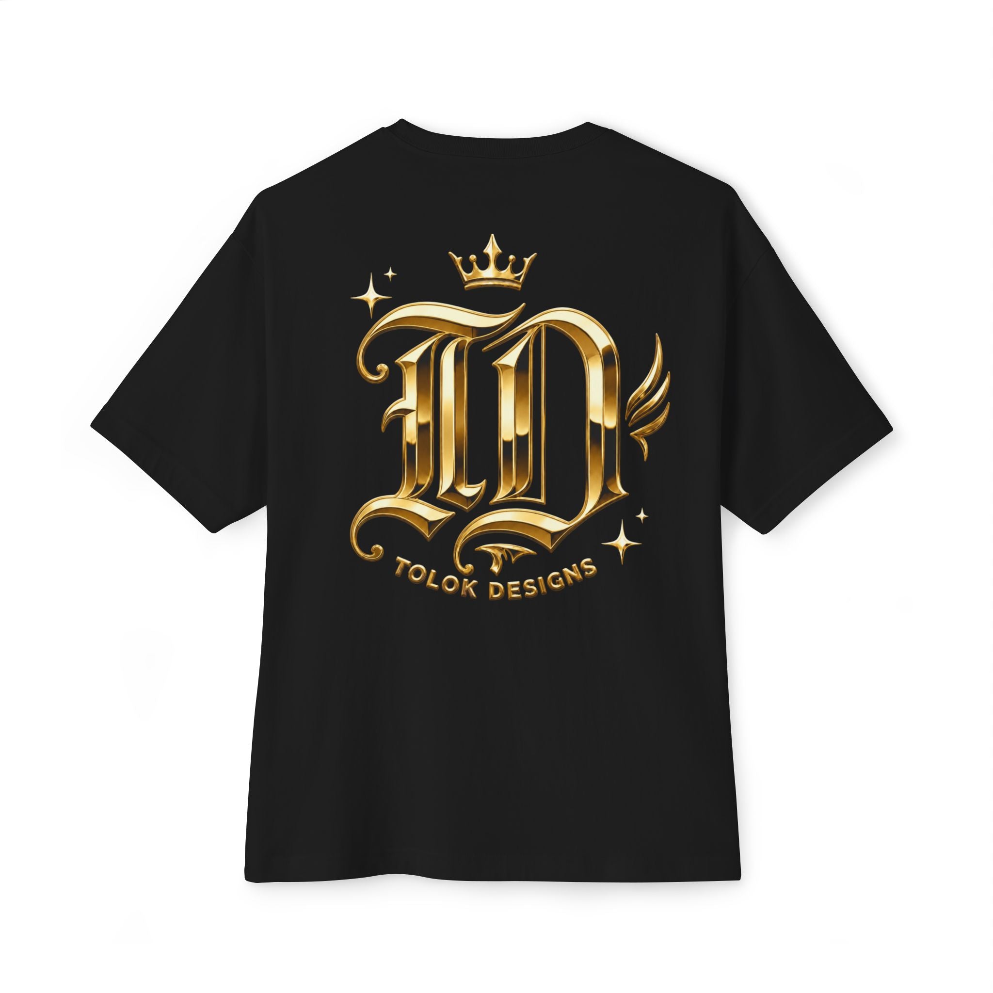 Level Up Gold Monogram Tee