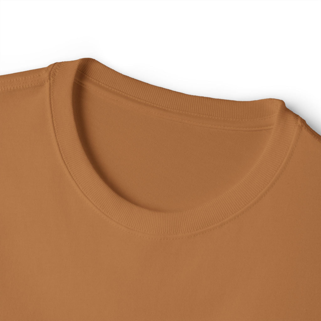 Boxy Tee — Minimal Script Chest Logo Black T‑Shirt