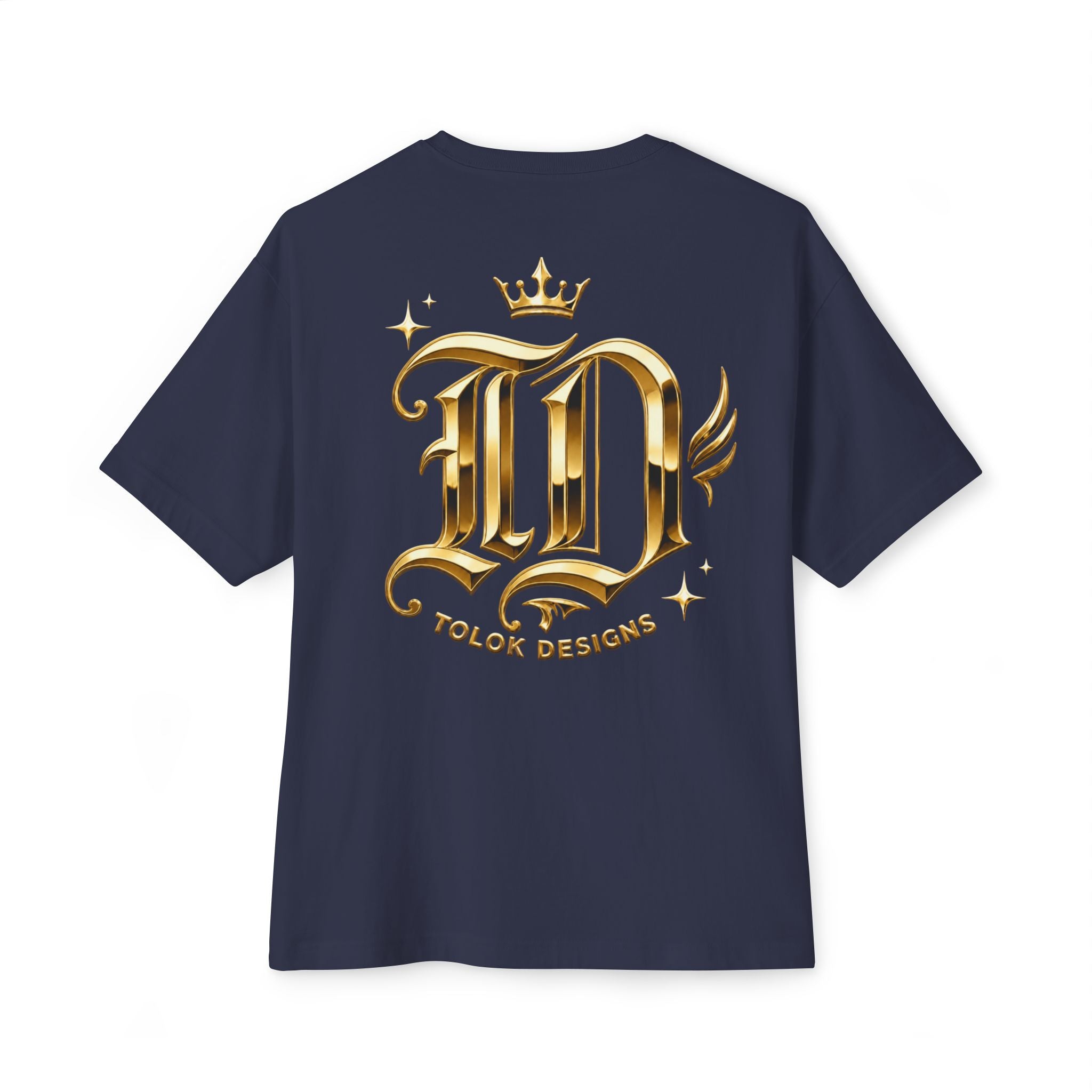 Level Up Gold Monogram Tee