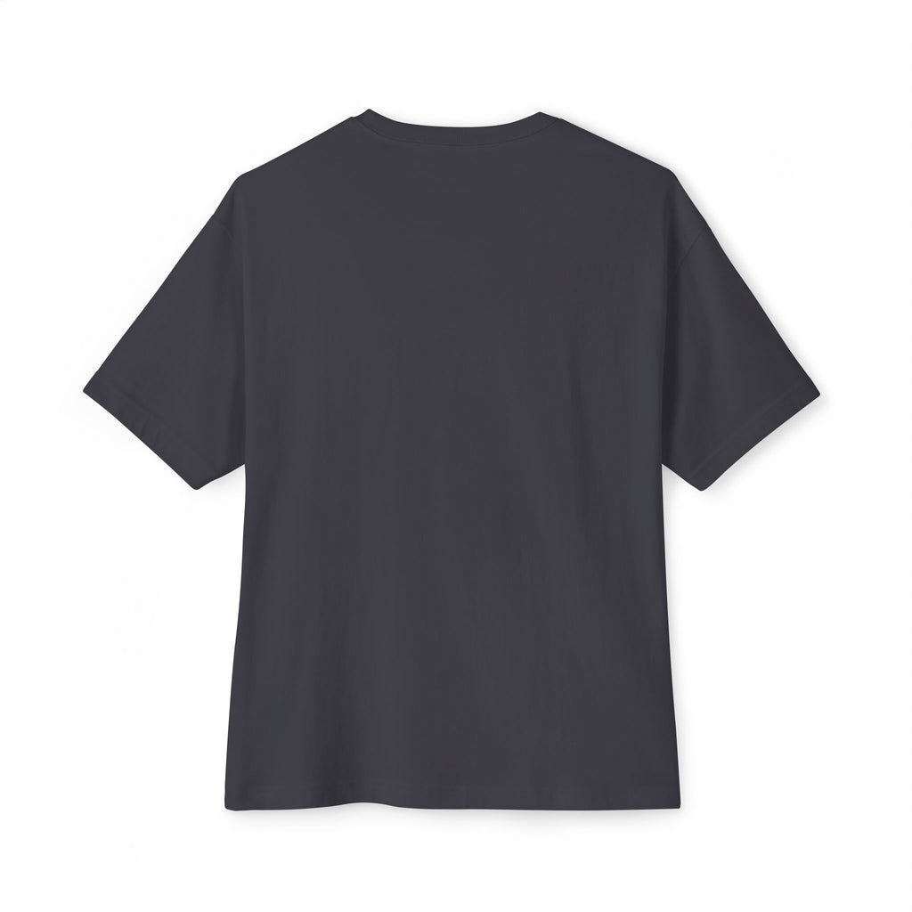 Vintage Patch Tee — "Fresh Design" Chest Logo Boxy T‑Shirt