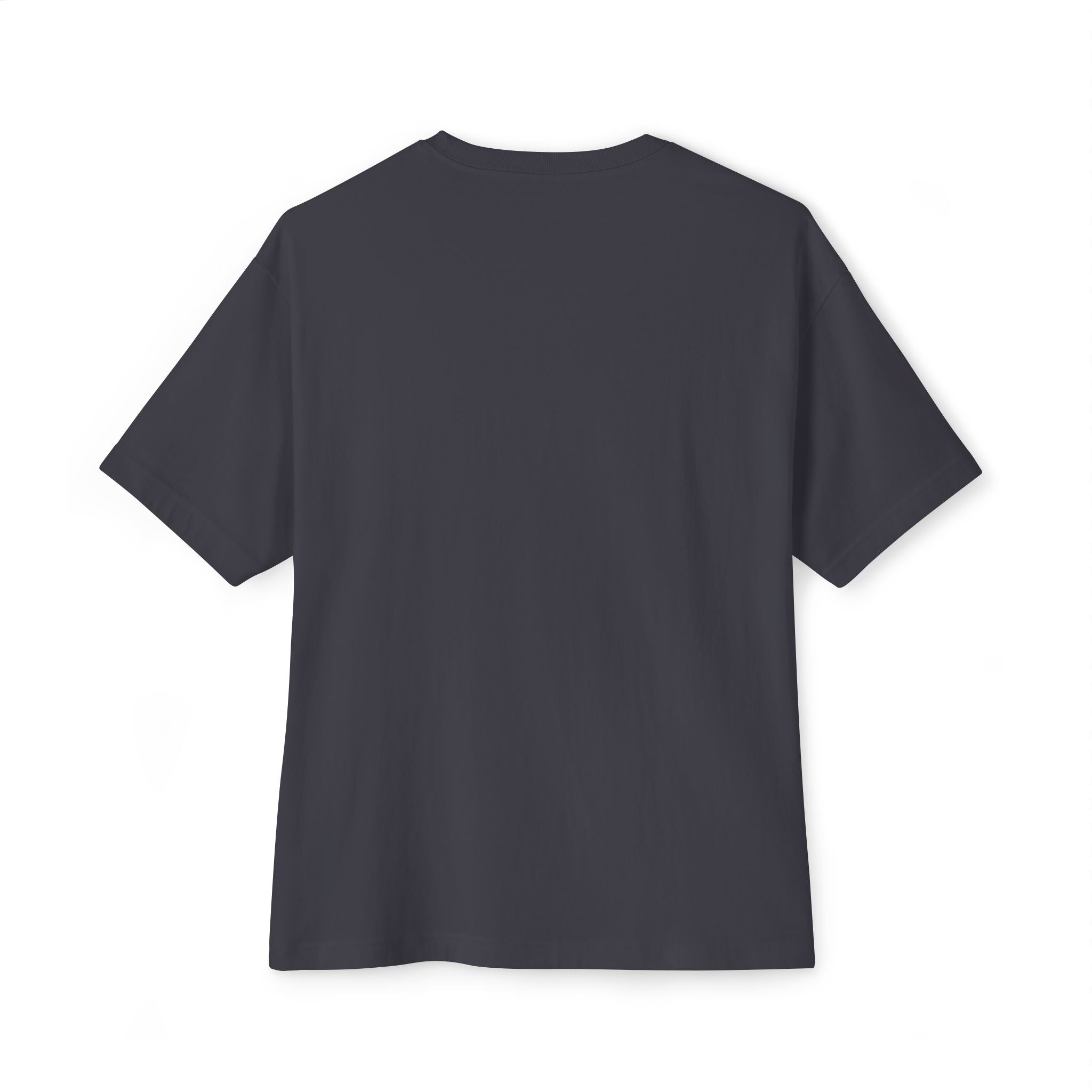 Vintage Patch Tee — "Fresh Design" Chest Logo Boxy T‑Shirt