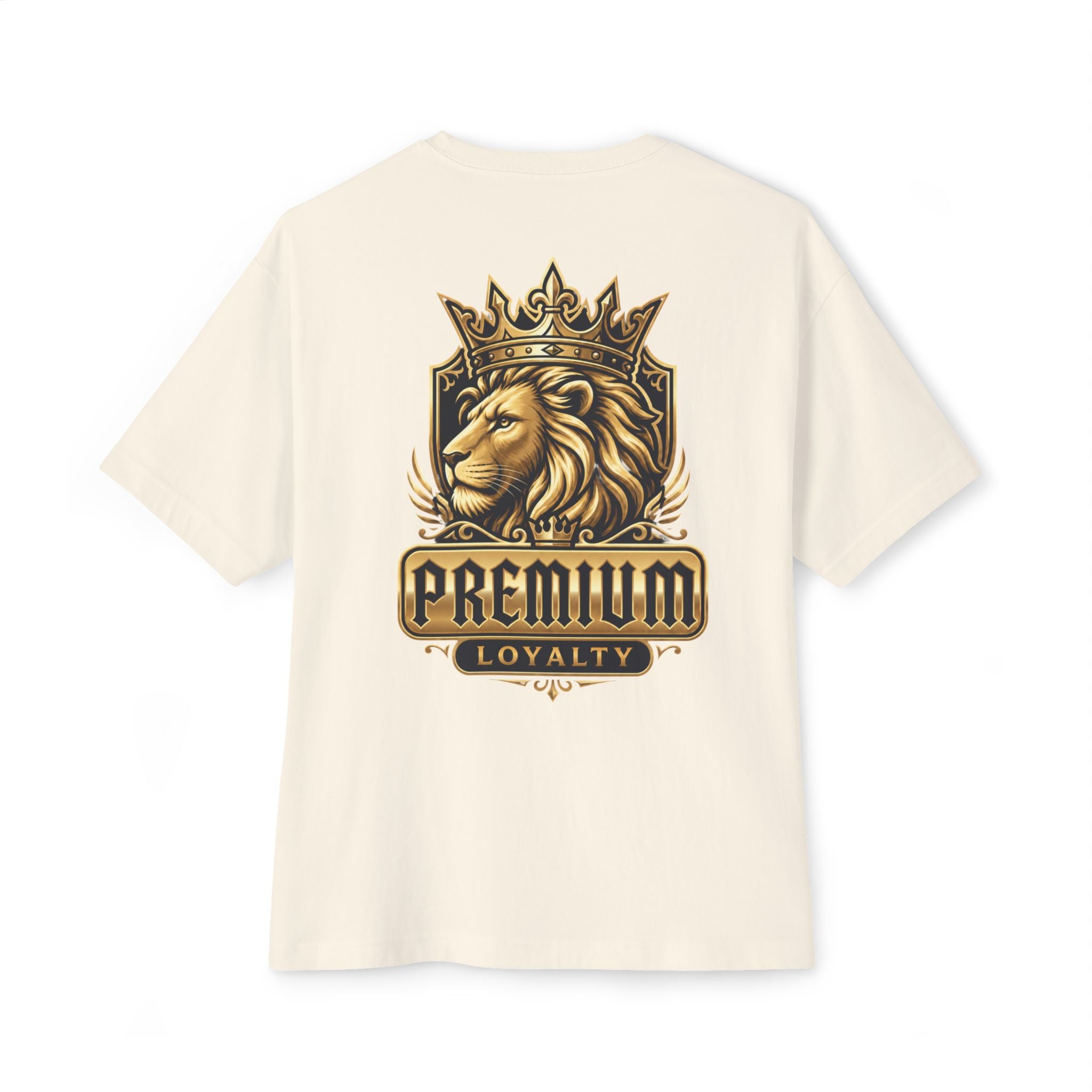 Premium Loyalty Lion T-Shirt — Crowned King Graphic Tee