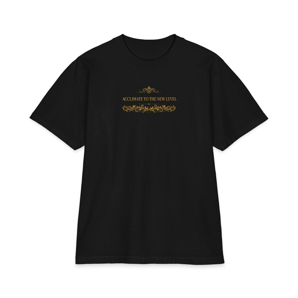 Elevate Dismiss Short Sleeve Tee — Minimal Gold Yoga / Spiritual Shirt