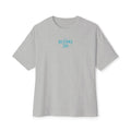 Designs 26 Graphic Tee — Minimal Retro Logo Oversized Boxy T‑Shirt
