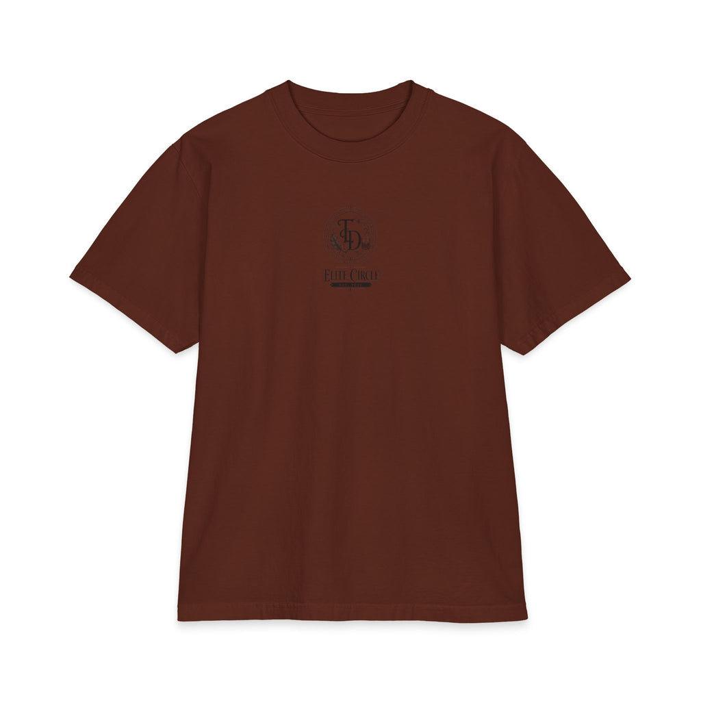 Elite Circle Graphic Tee — 'Elite Circle' Emblem Short Sleeve Shirt