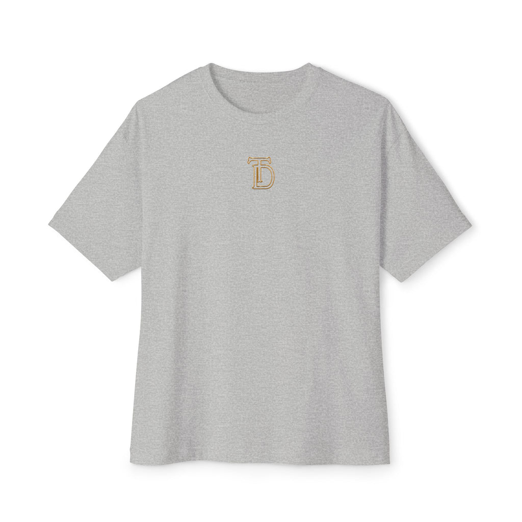 Gold Monogram Crest Tee