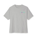 Graphic Tee — Neon Glitch Portrait Boxy T-Shirt