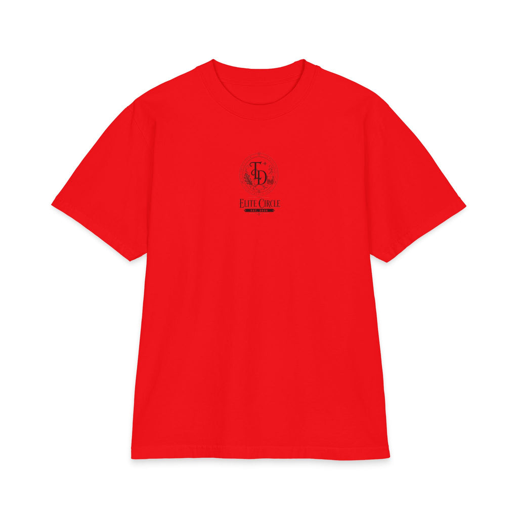 Elite Circle Graphic Tee — 'Elite Circle' Emblem Short Sleeve Shirt