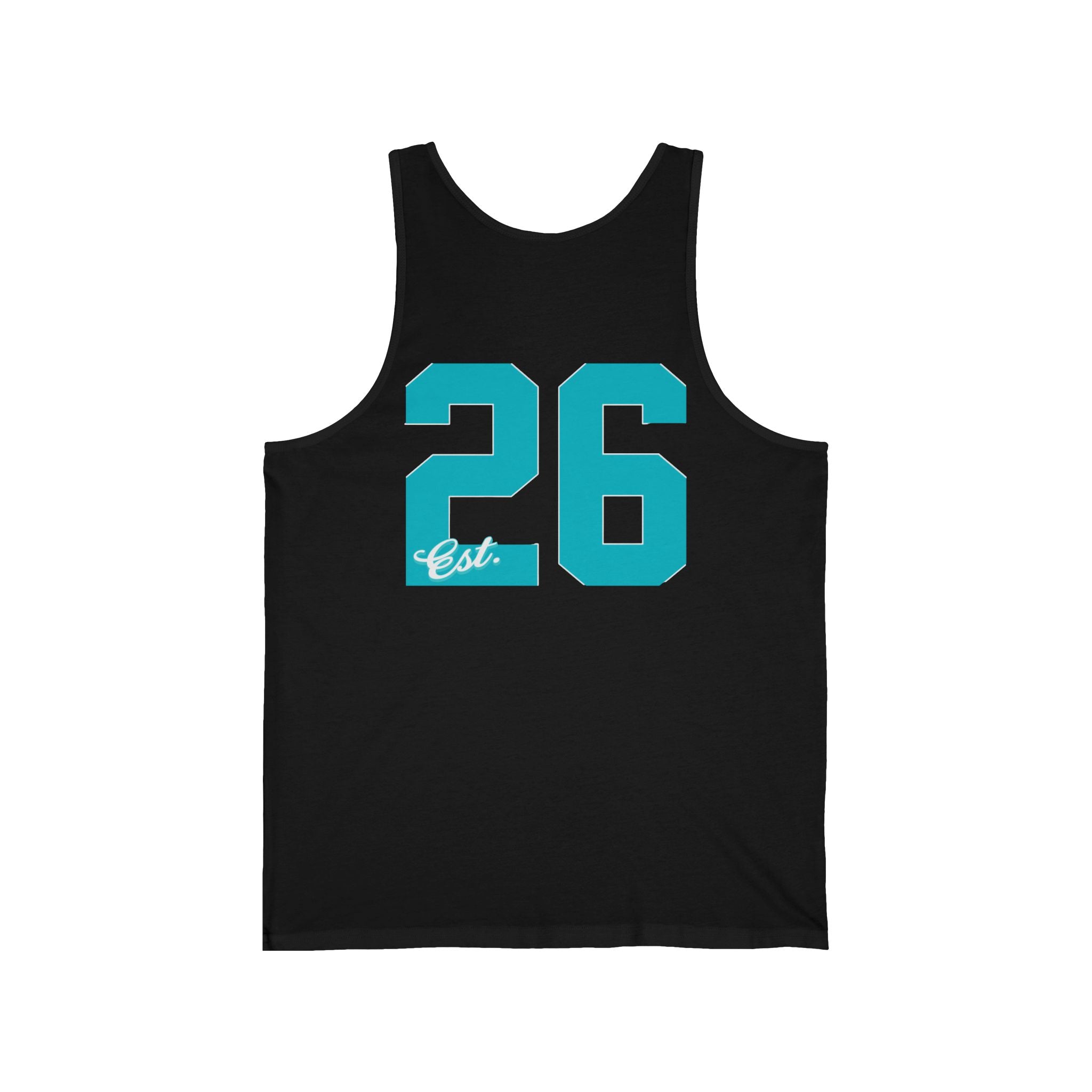 Vintage Athletic Tank Top — 'Allegiance' Script & Number 26 Jersey Back