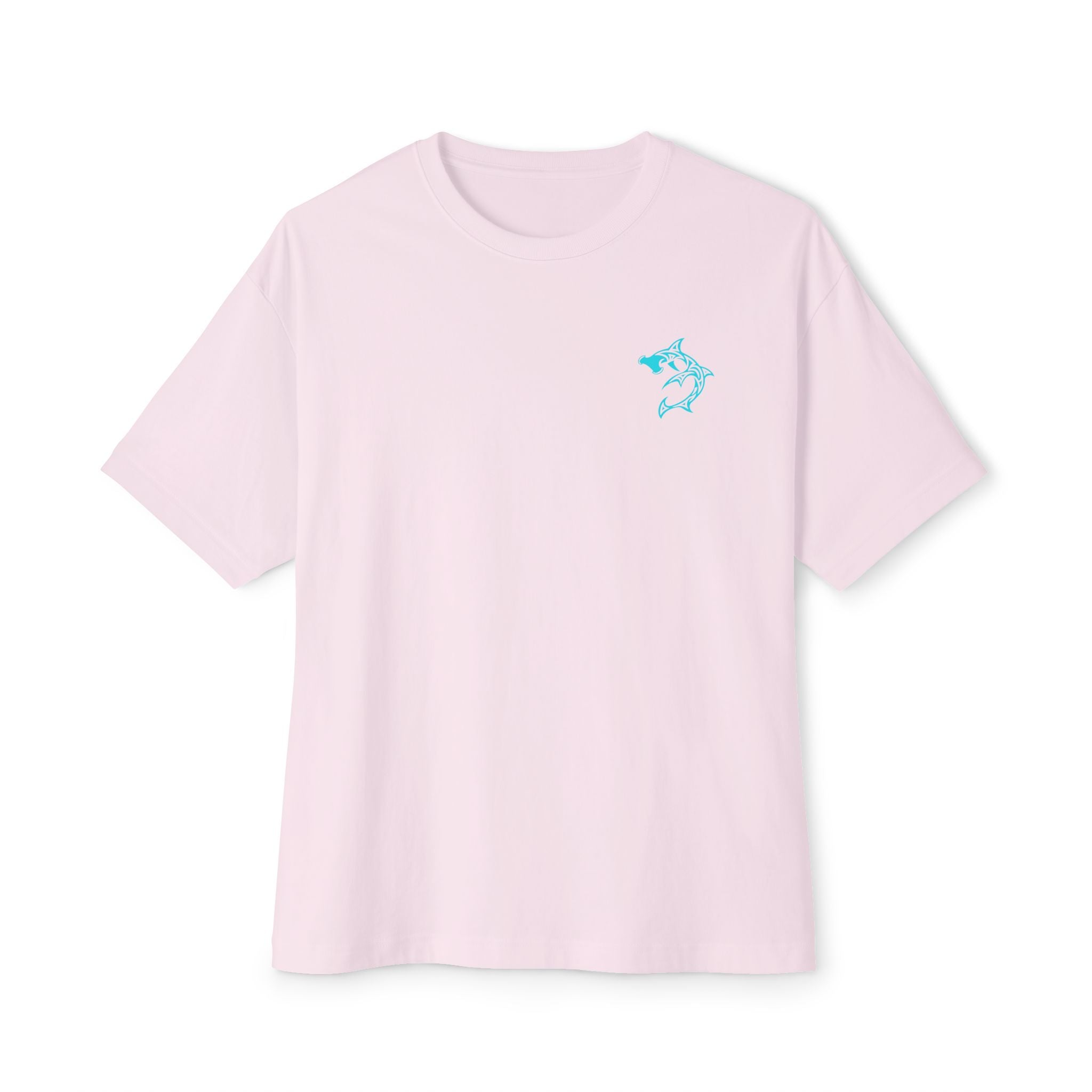 Shark Mandala Tee — Ocean Tribal Graphic Boxy T‑Shirt
