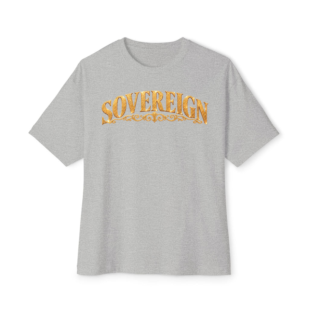 Sovereign Gold Cross T‑Shirt — Ornate Religious Graphic Tee