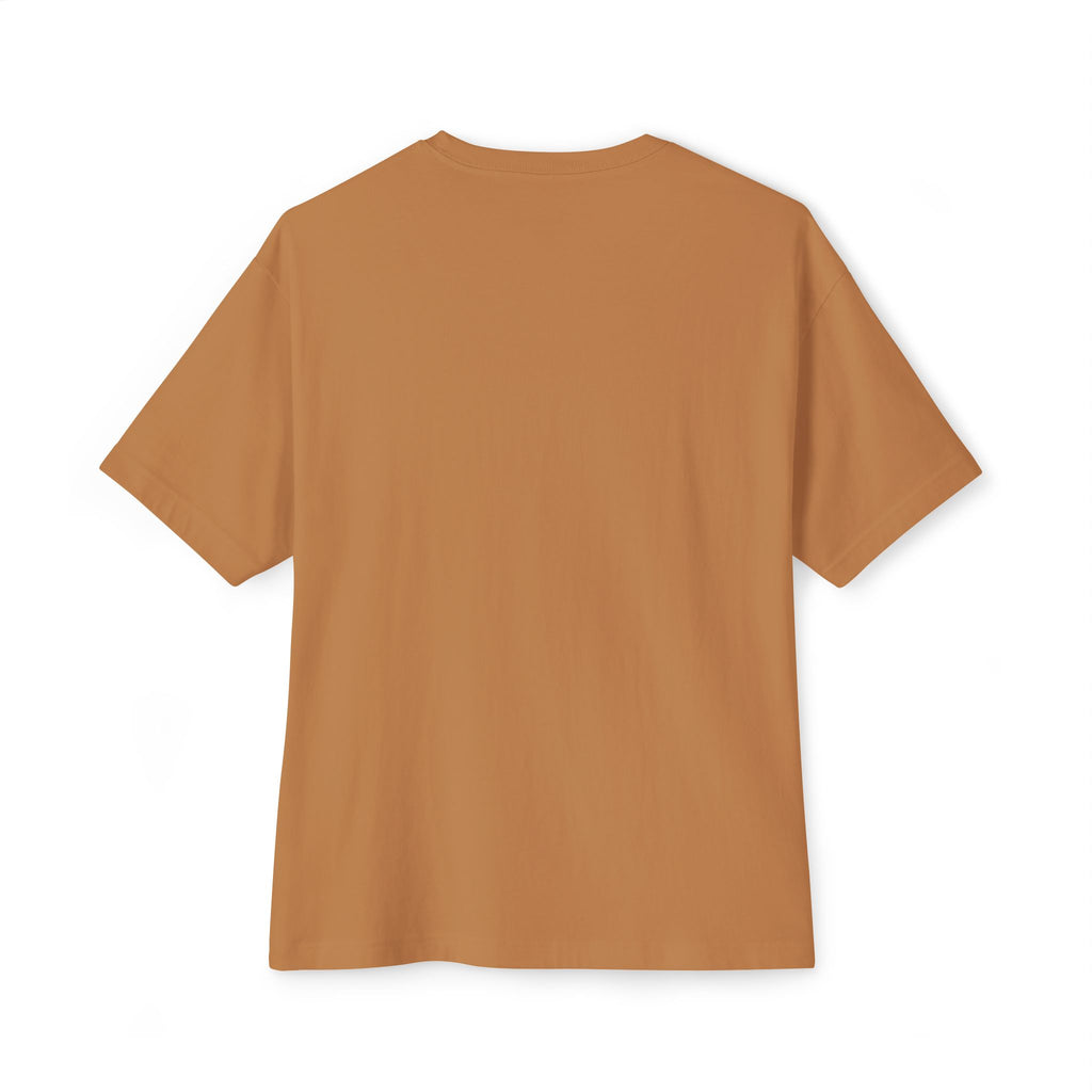 Vintage Patch Tee — "Fresh Design" Chest Logo Boxy T‑Shirt